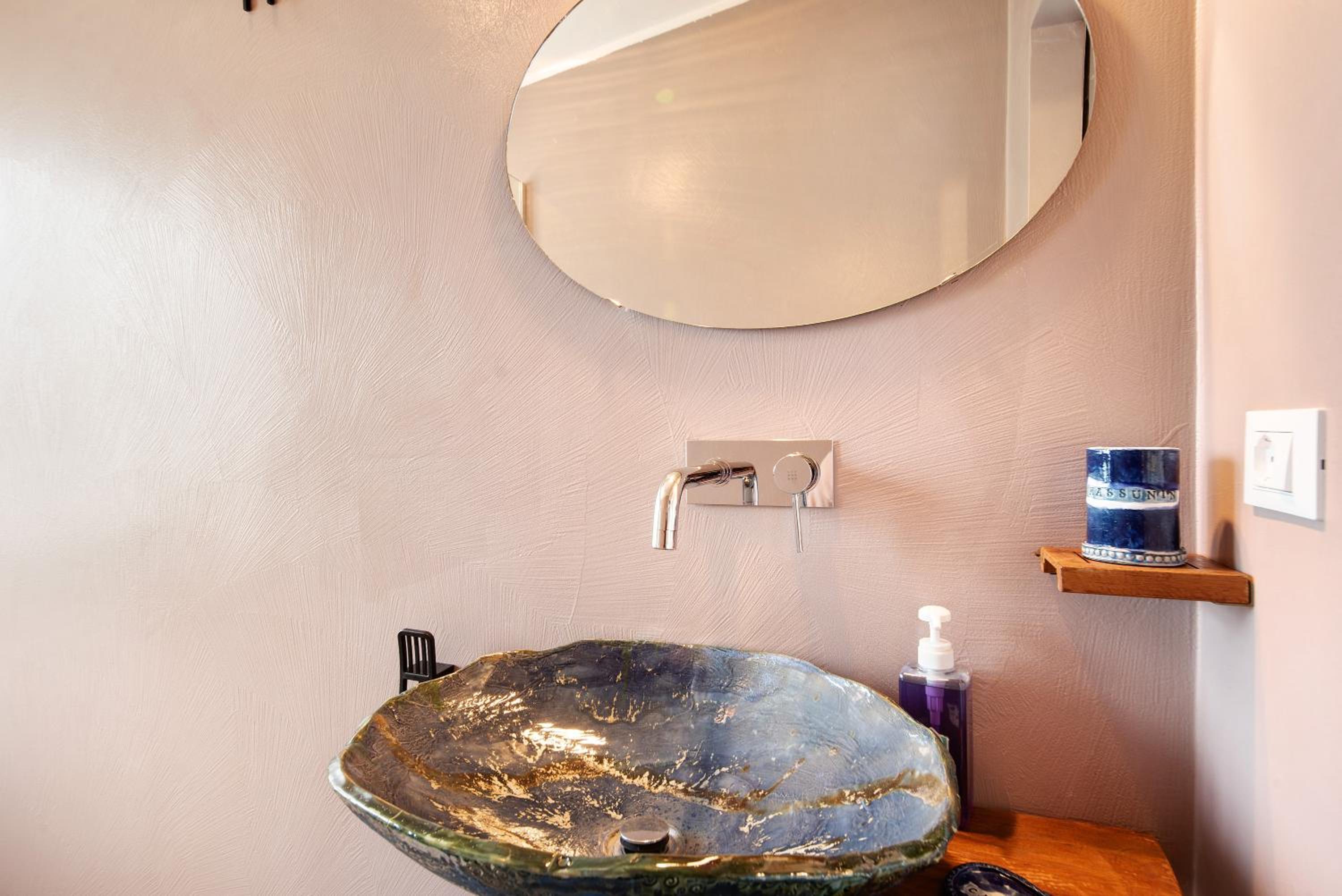 Ca' dû Massunin en Recco — bathroom