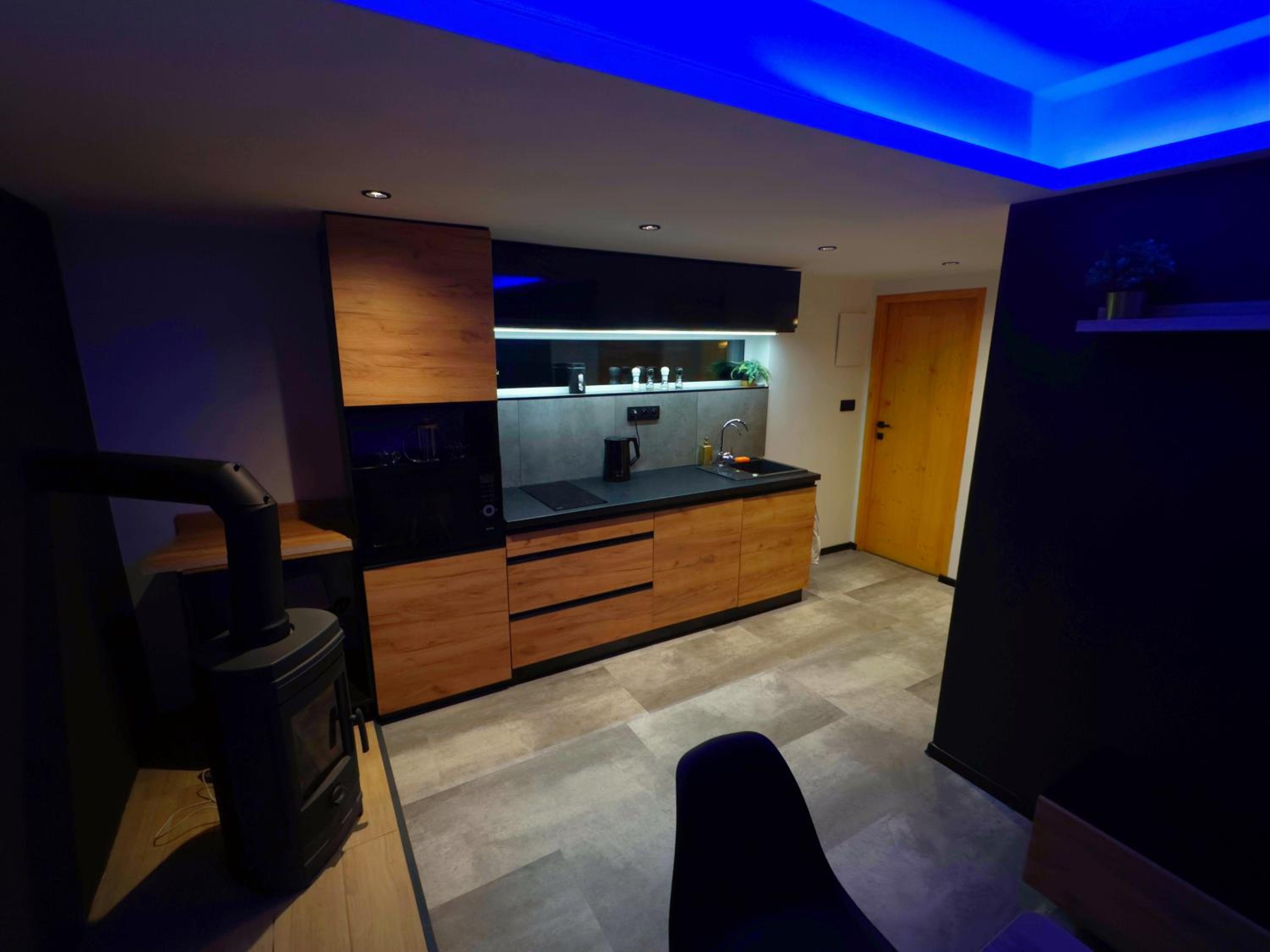 Wellness Chata Hideaway se saunou a vířivkou