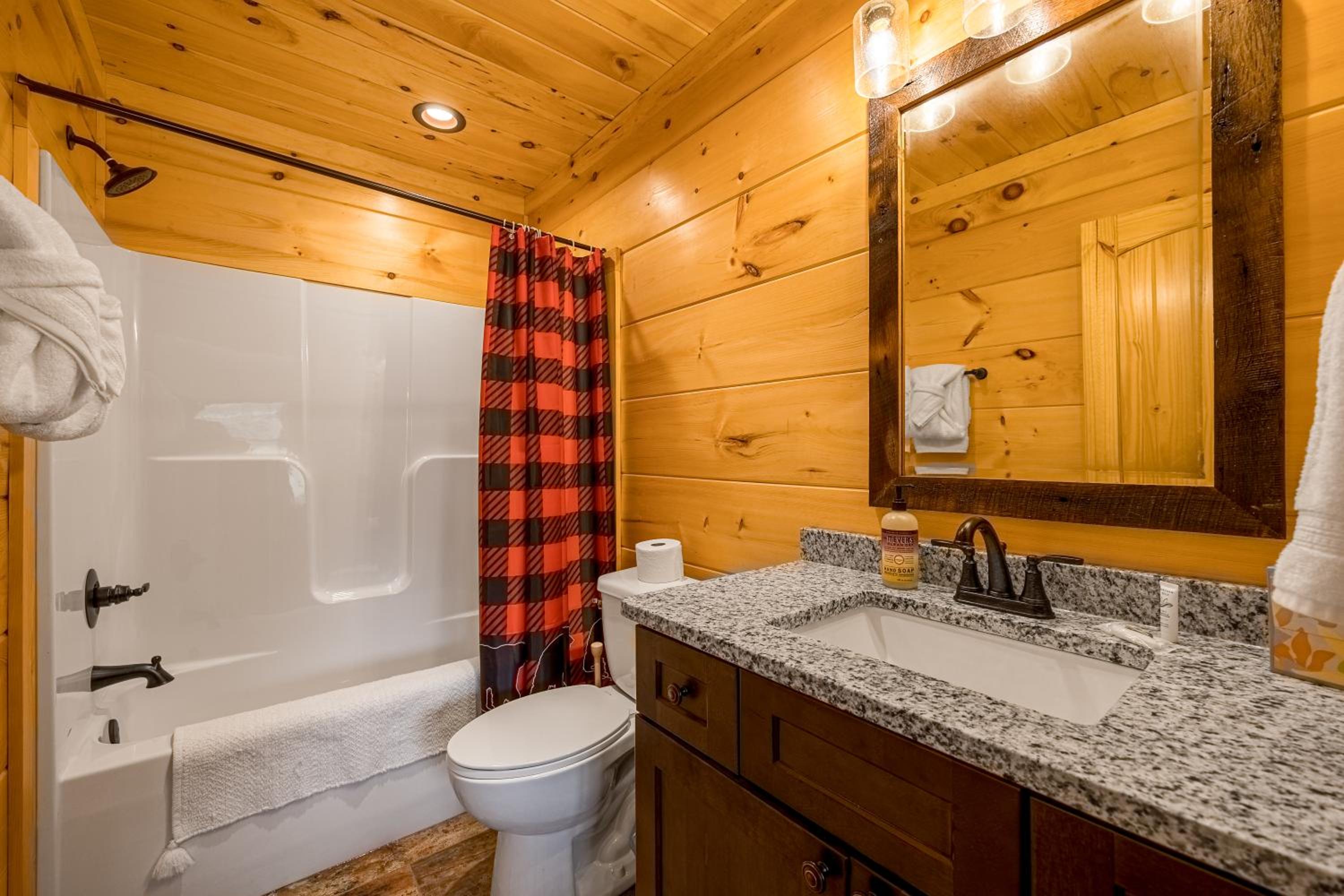 Misty Morning Meadow Breathtaking Smoky Mountain Cabin with Hot Tub, Views, & Free Tickets