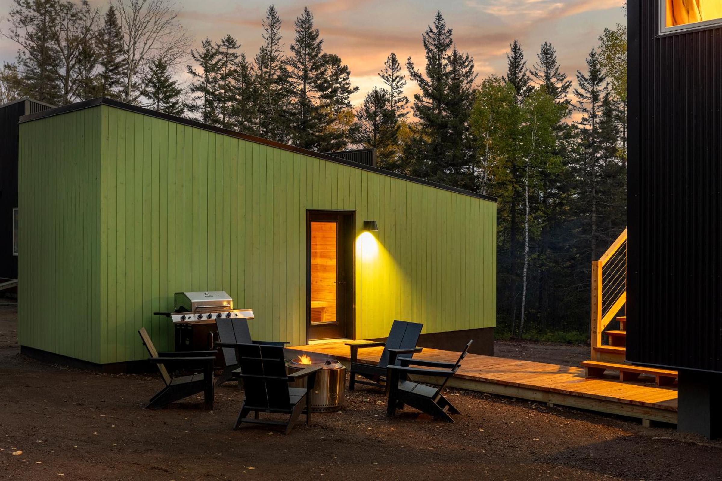 Ski Hill Cabins and Saunas