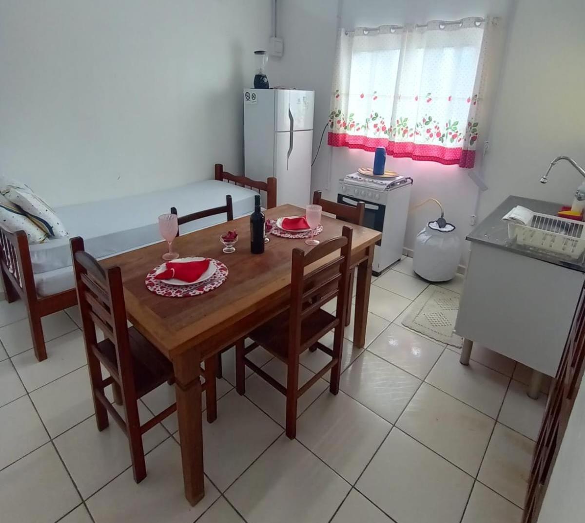 Casa da Vovó na Pousada Sitio Pauletto - com Cozinha, Churrasqueira e Decoração