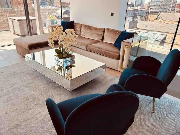 3 Bed 2 Bath Penthouse Hoxton Square with Terrace