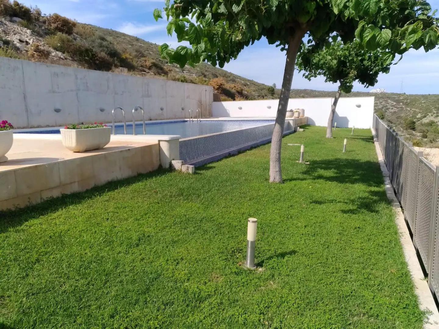 Peñiscola - Casa Mirador mit Gemeinschaftspool