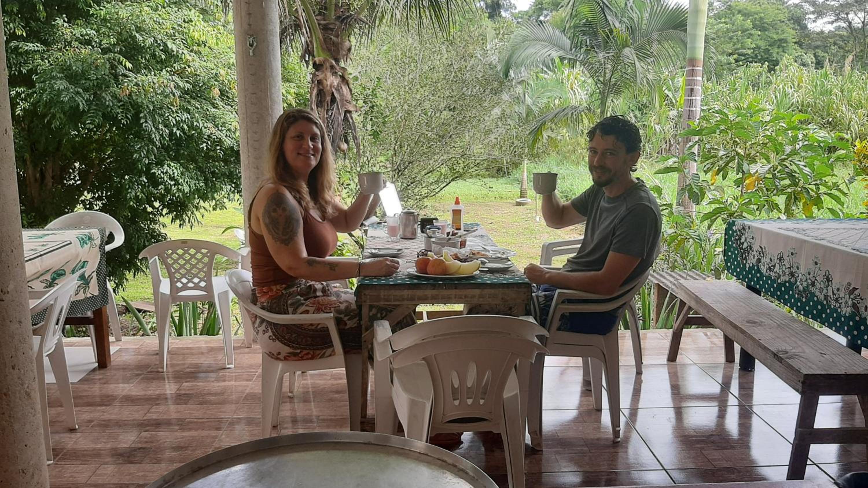 Rancho Esperança, pouso e comida a lenha
