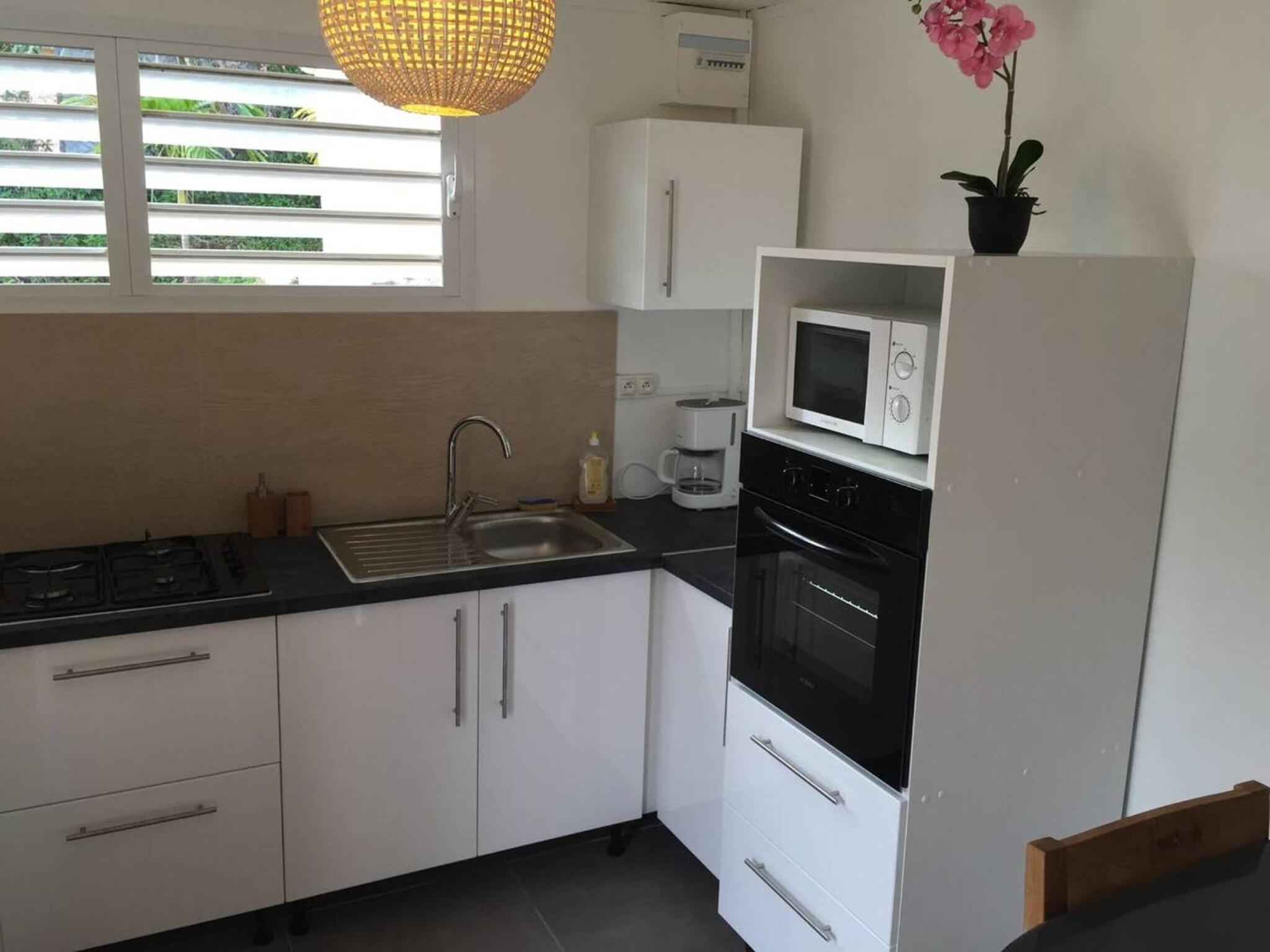 Appartement accueillant a Gourbeyre 38 m² avec piscine view 4