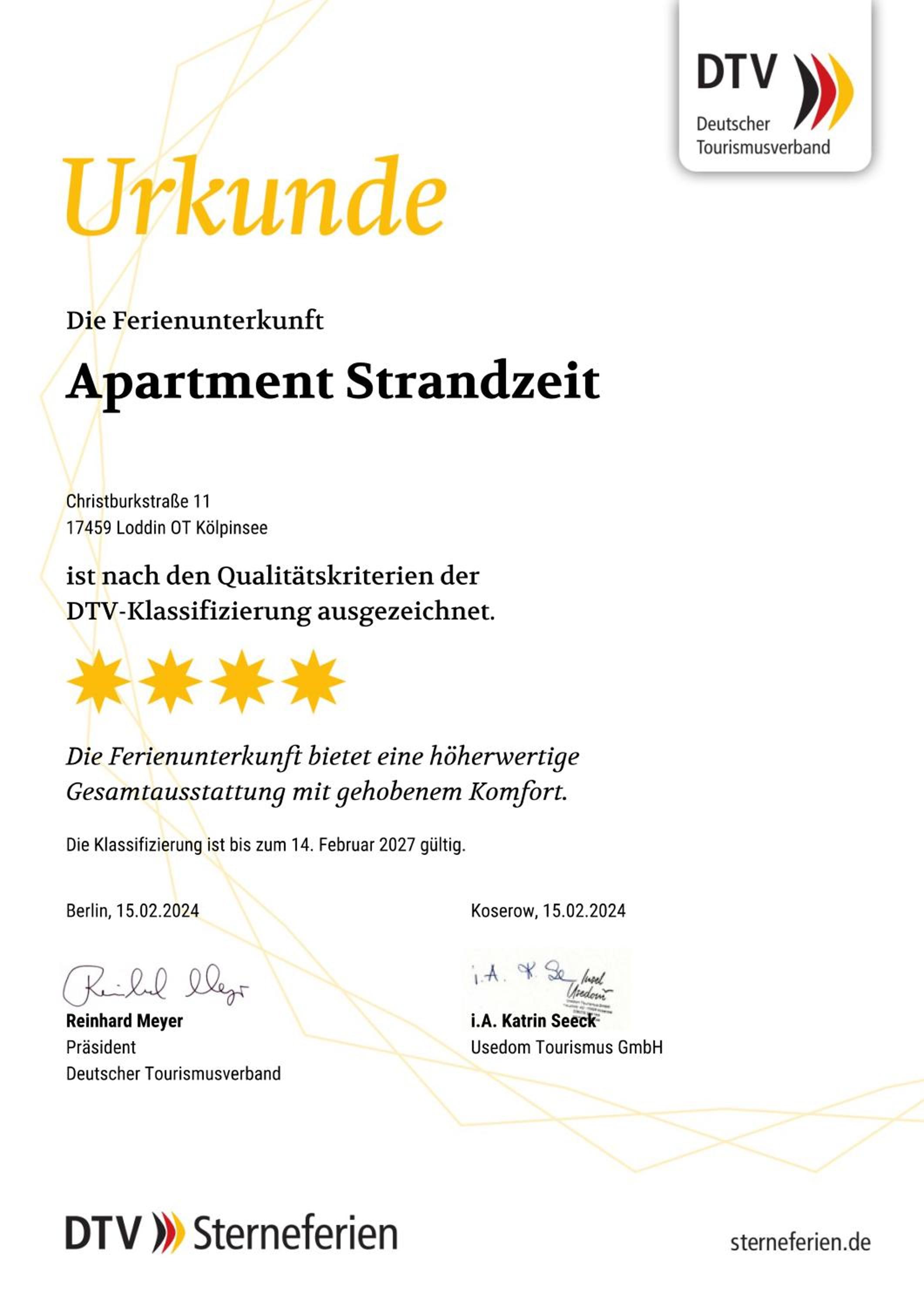 Apartment Strandzeit