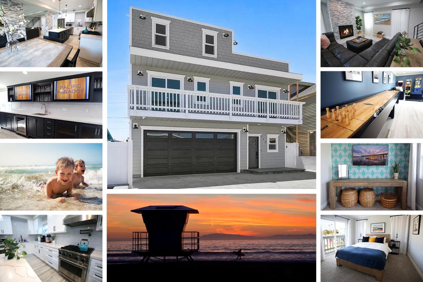 Oxnard Vacations - Luxury Beach Home - Steps to the Sand, Game Room, Firepit, Deck - Property Image 44