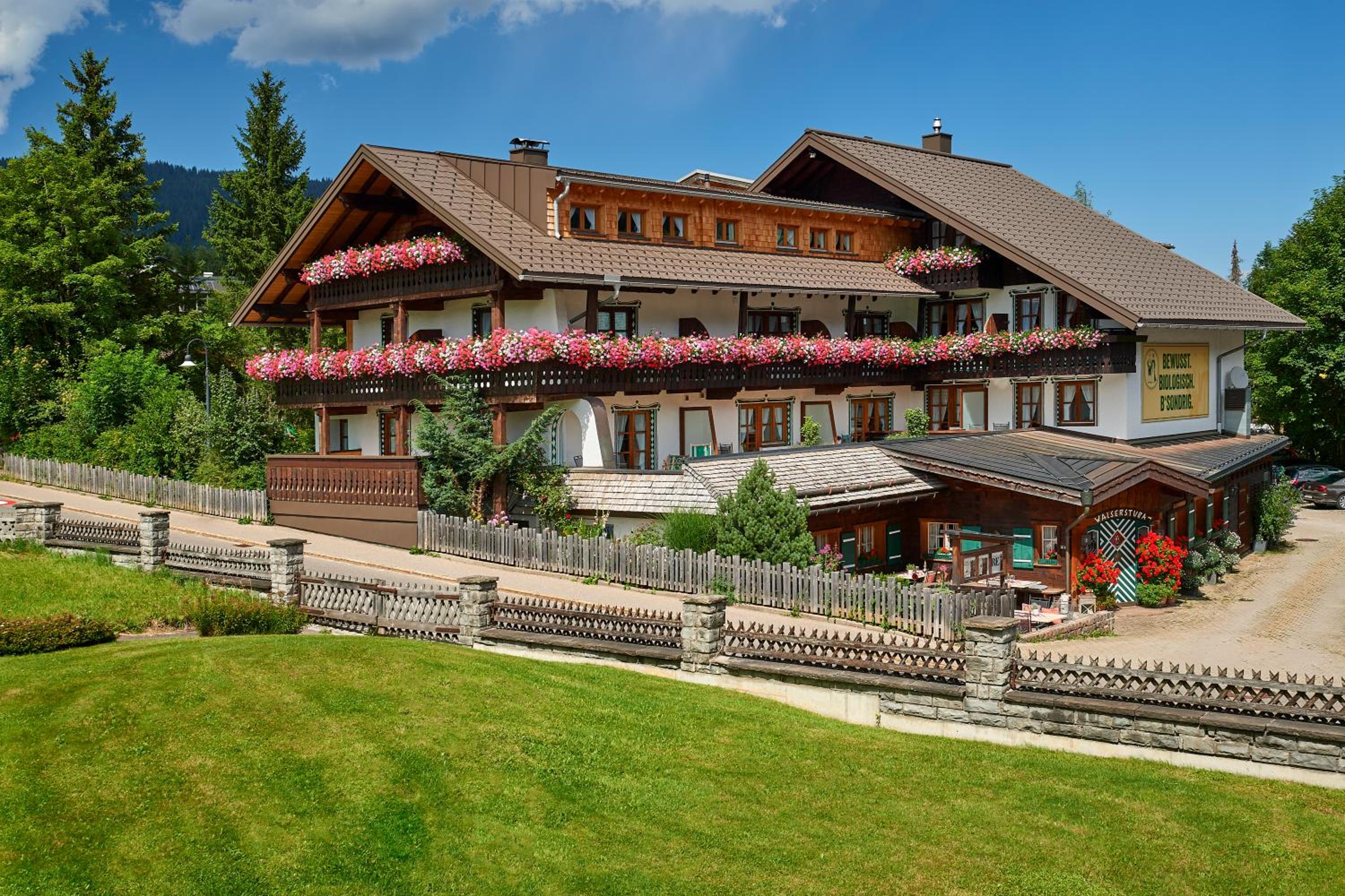 Biohotel Walserstuba view 2
