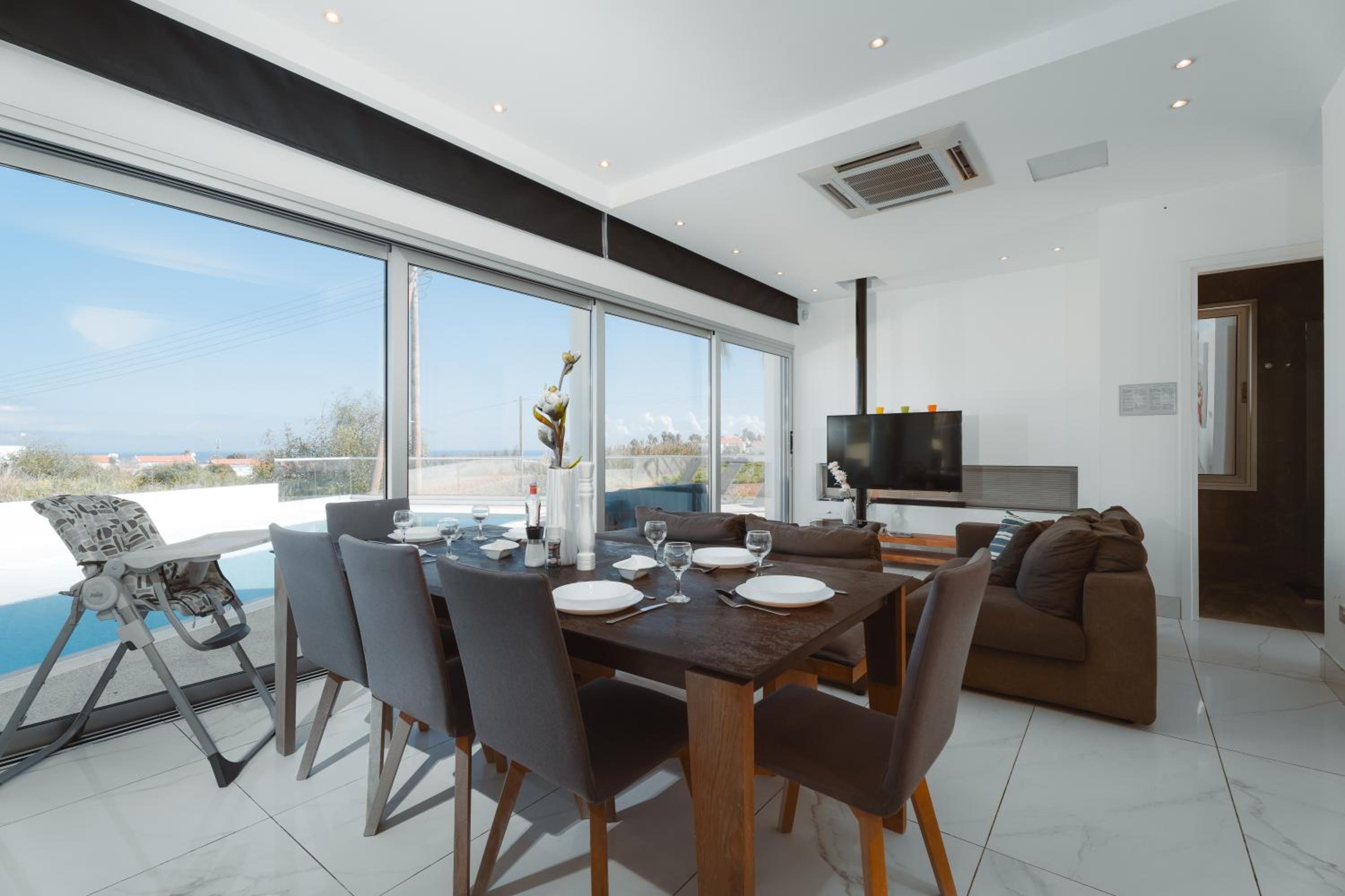 Seaside Luxury Villa with Heated Pool