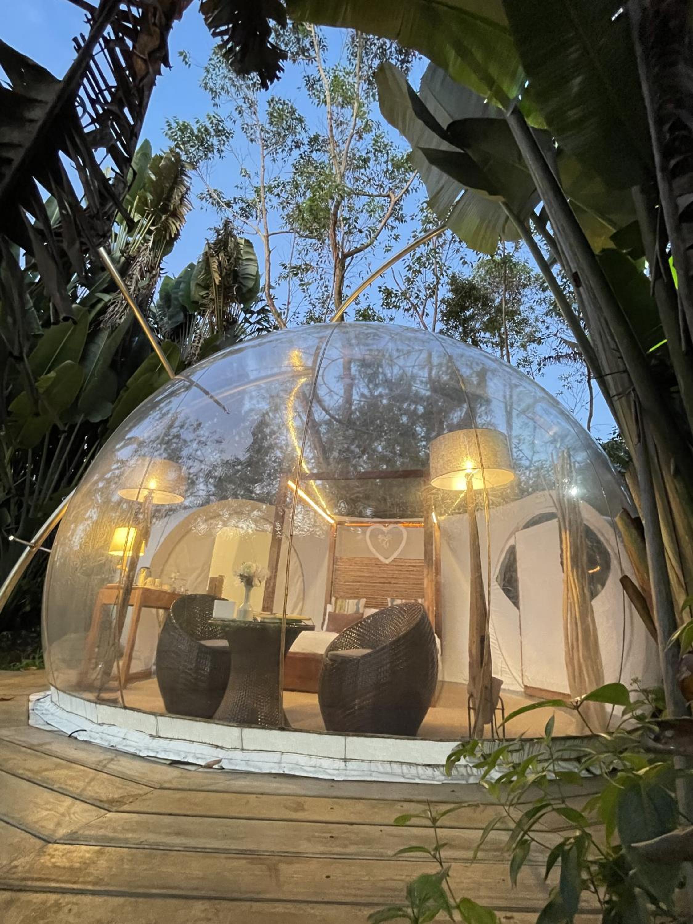 Bubble Lodge Bois Chéri Plantation