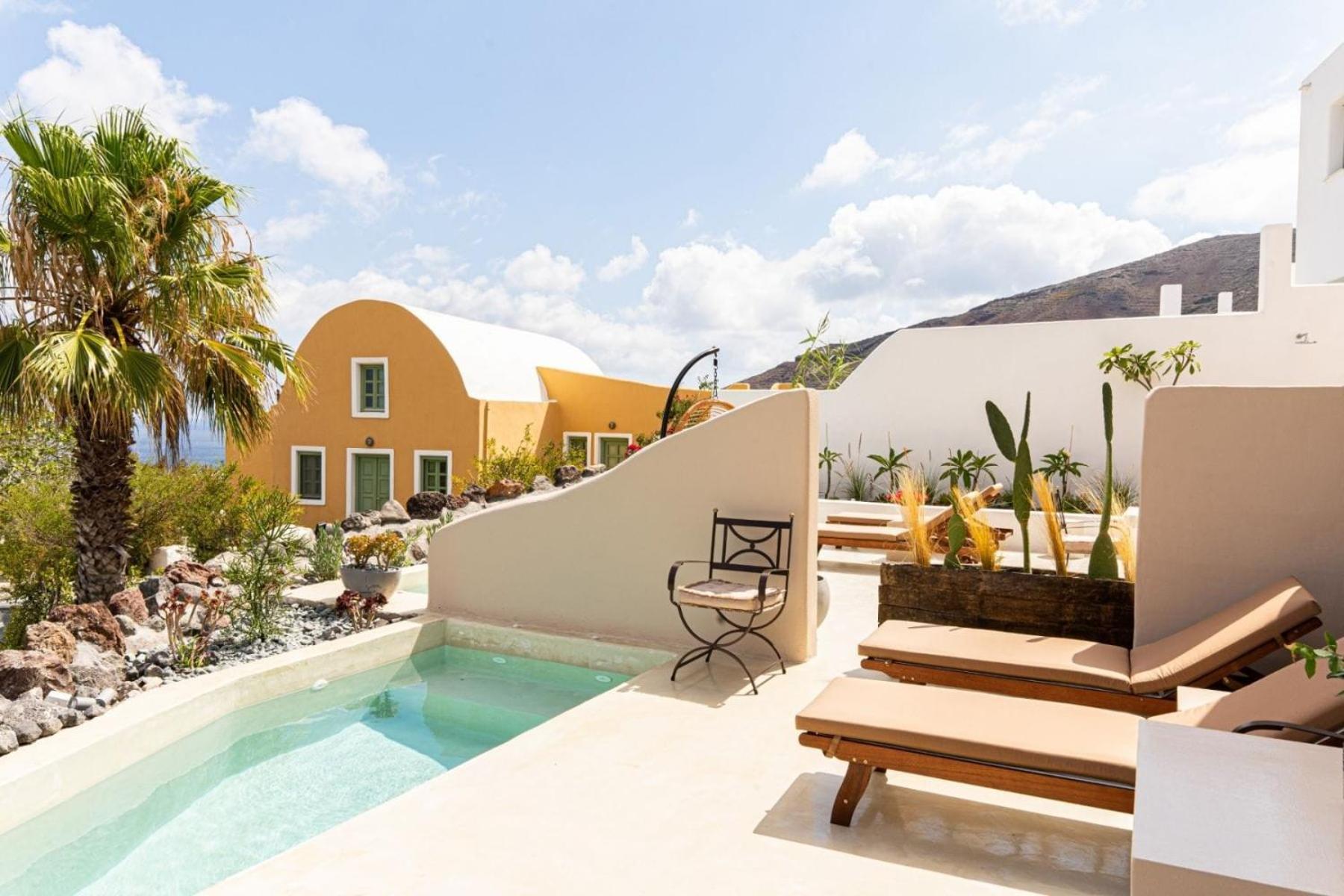 Exclusive Santorini Villa 3 Bedroom Villa Private Jetted Pool Sea View photo 5