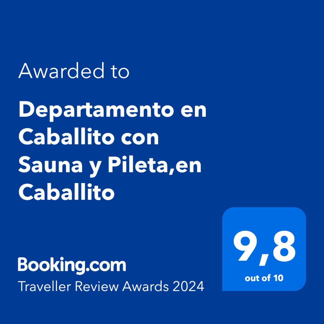 Departamento en Caballito con Sauna y Pileta,