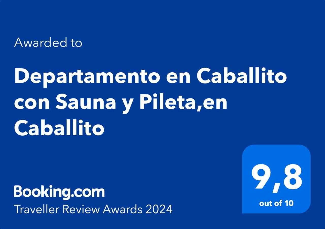 Departamento en Caballito con Sauna y Pileta,
