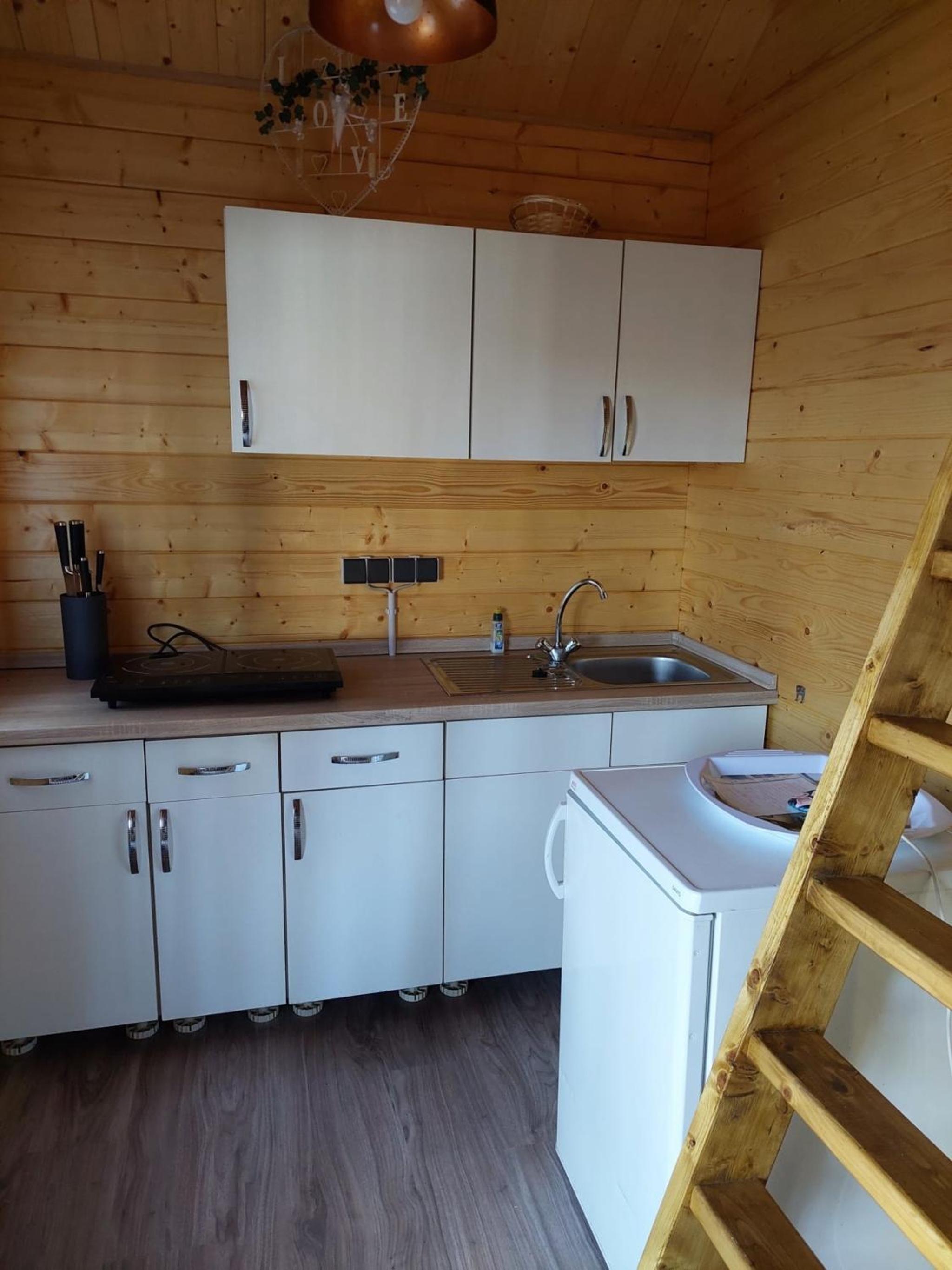 38 m Sommer-Blockhäuschen im Spreewald