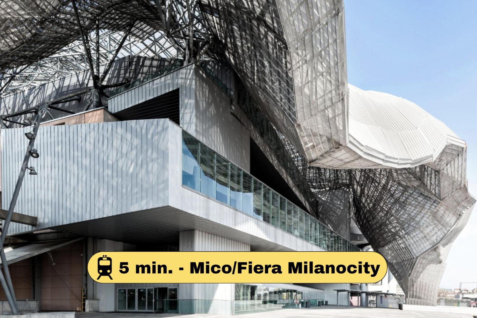 2 Bedroom Apartment - Buzzi Hospital, Sempione, MiCo, 100mt MetroM5