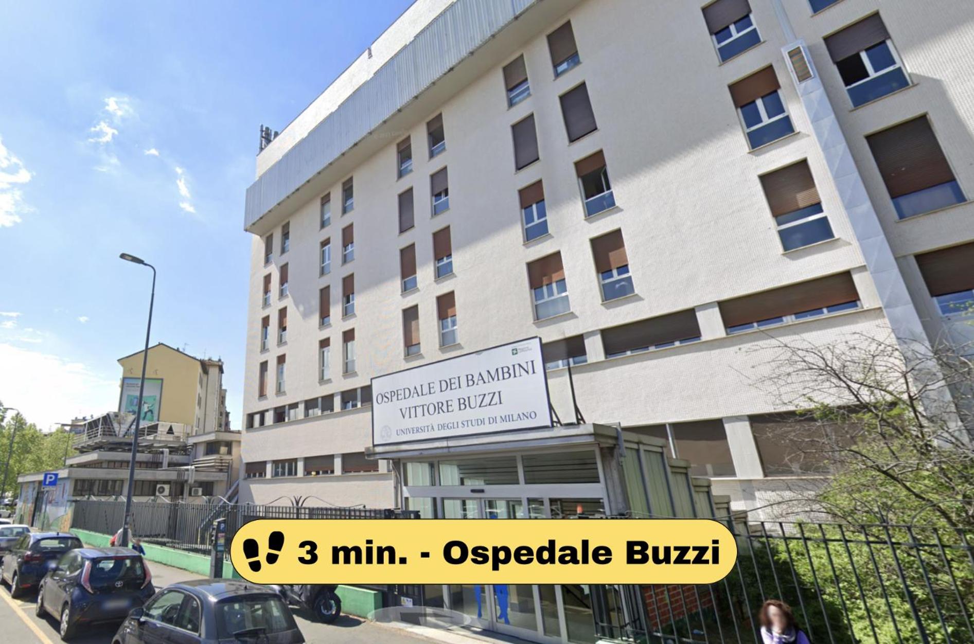 2 Bedroom Apartment - Buzzi Hospital, Sempione, MiCo, 100mt MetroM5