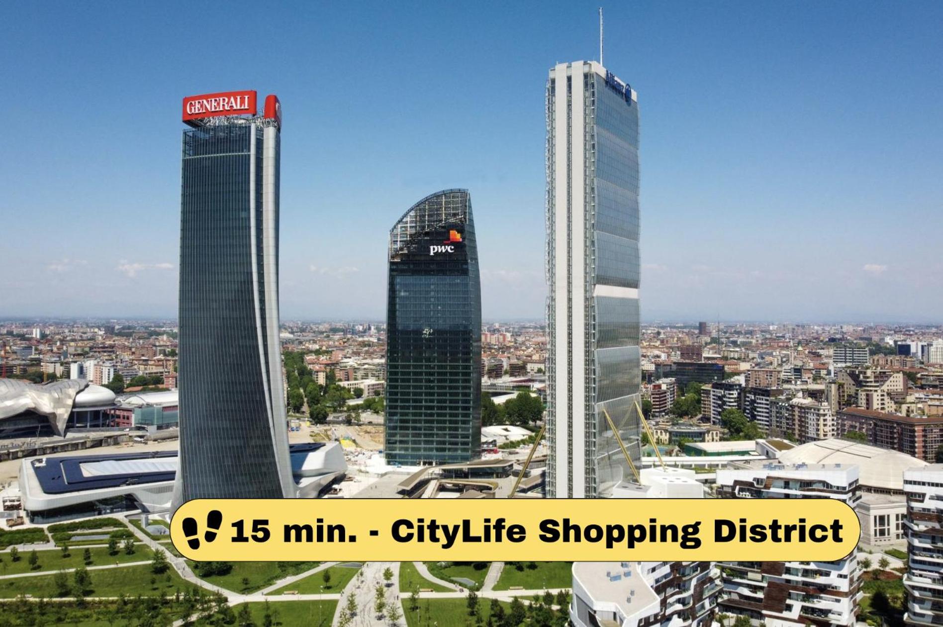 2 Bedroom Apartment - Buzzi Hospital, Sempione, MiCo, 100mt MetroM5