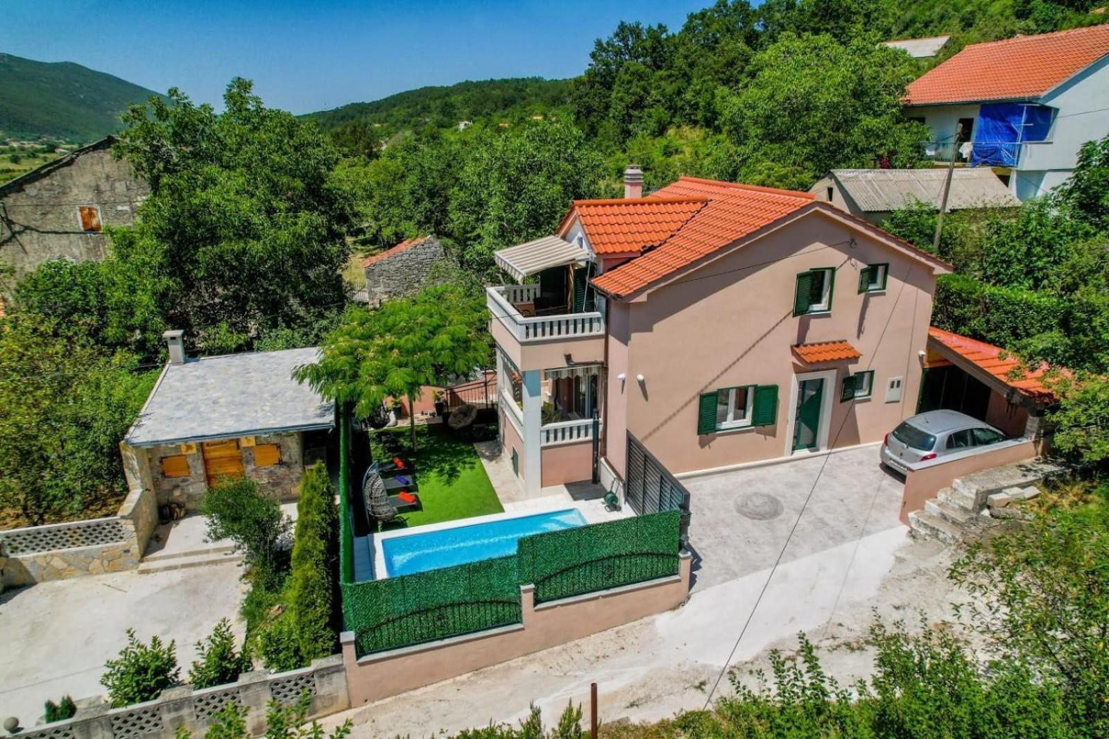 Villa Arabela with private pool view 2