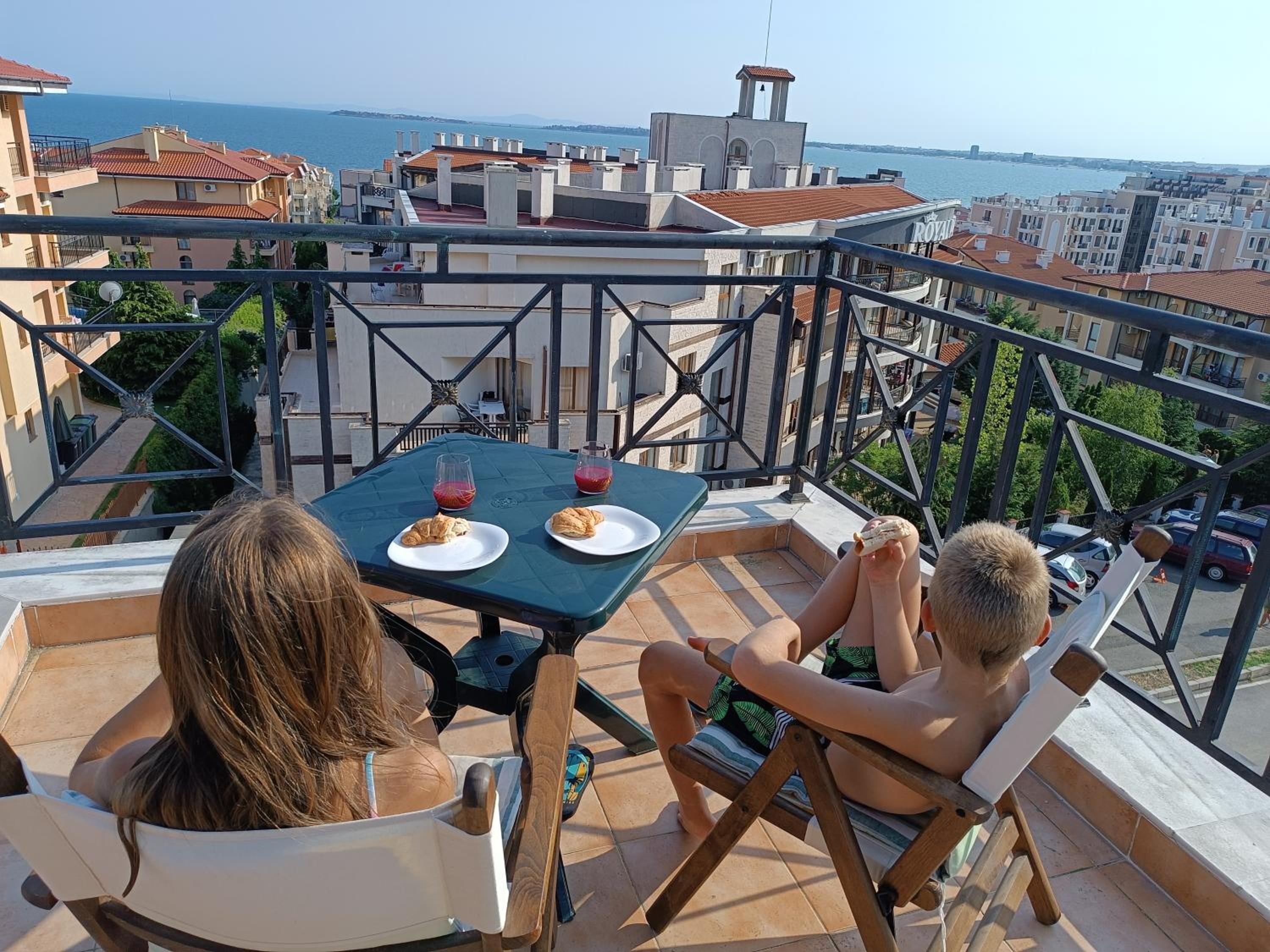 Rooftop Sea View Apartment Sveti Vlas