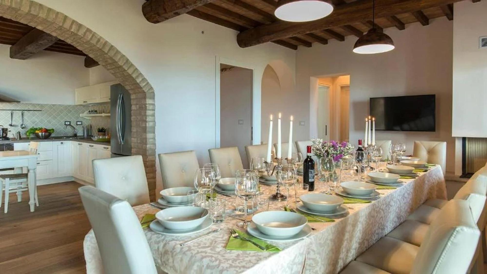 Casale con vista colline view 5