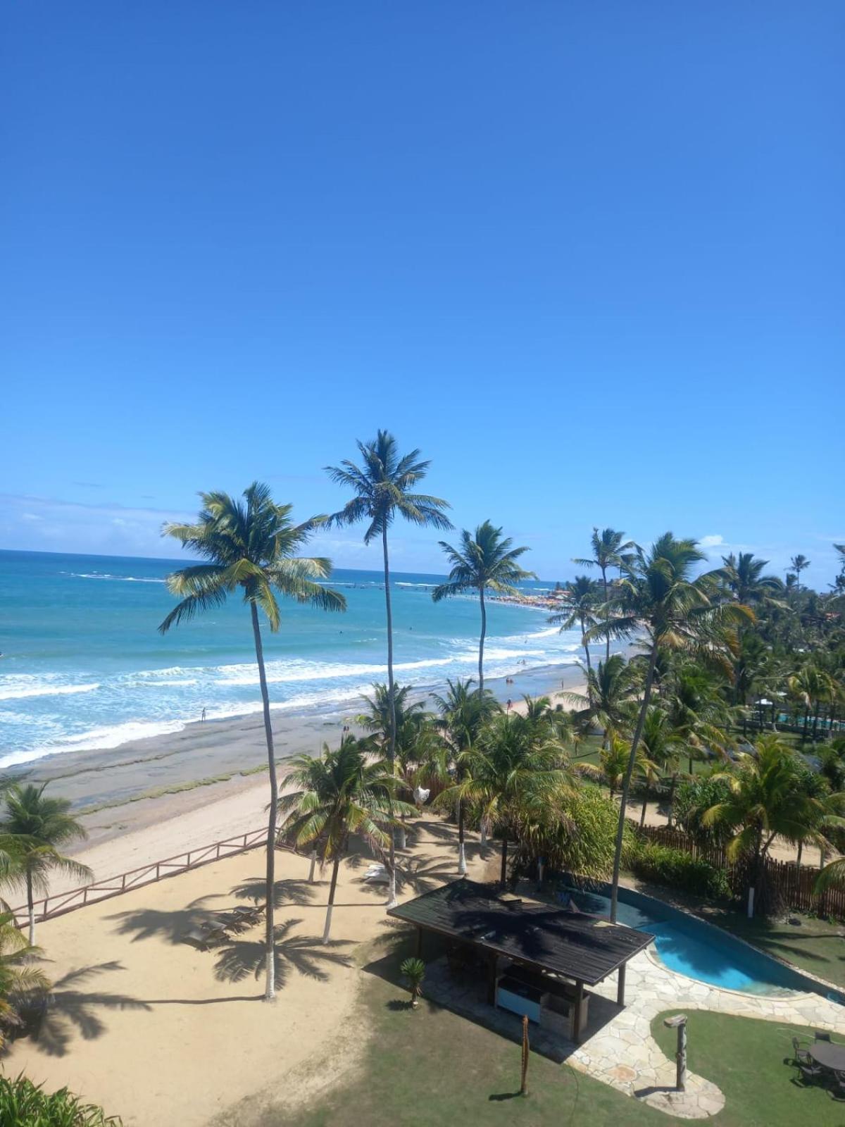 Flat Pé na areia nas piscinas Nat de Porto de Gal Yanaconcha 301