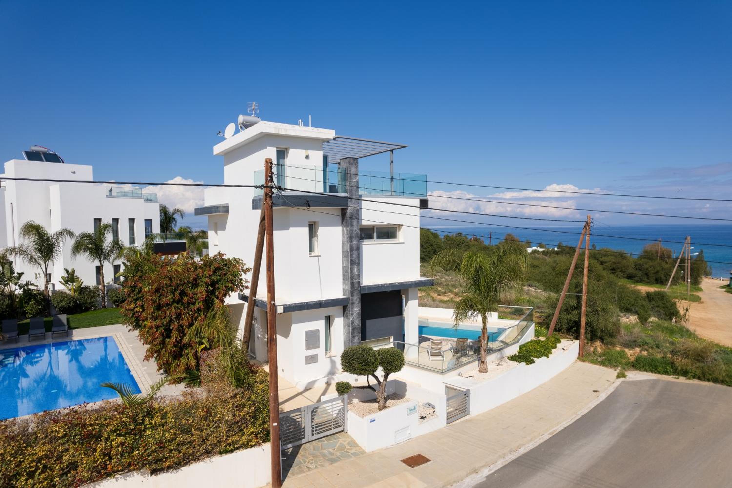 Seaside Luxury Villa with Heated Pool