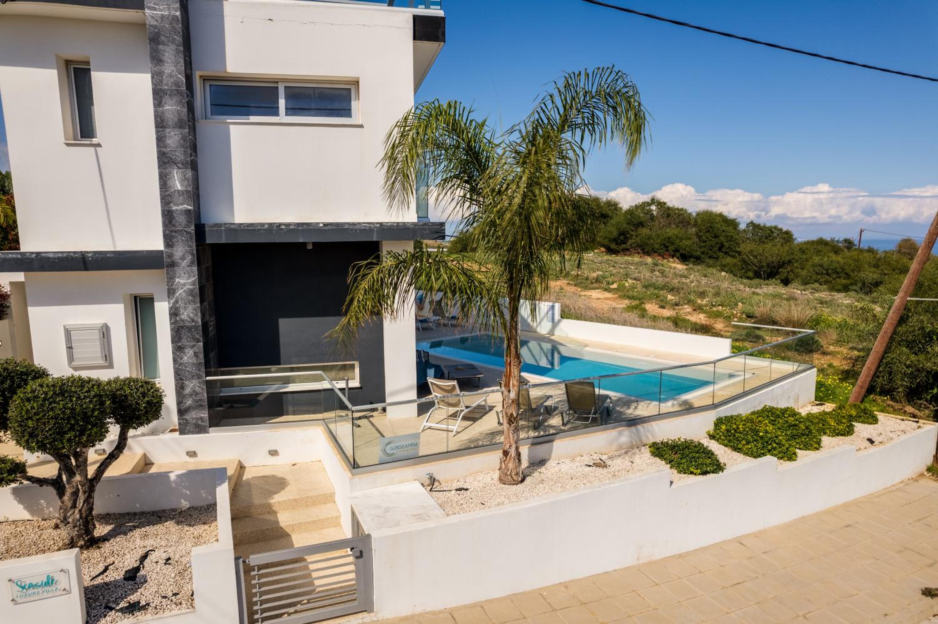 Seaside Luxury Villa with Heated Pool
