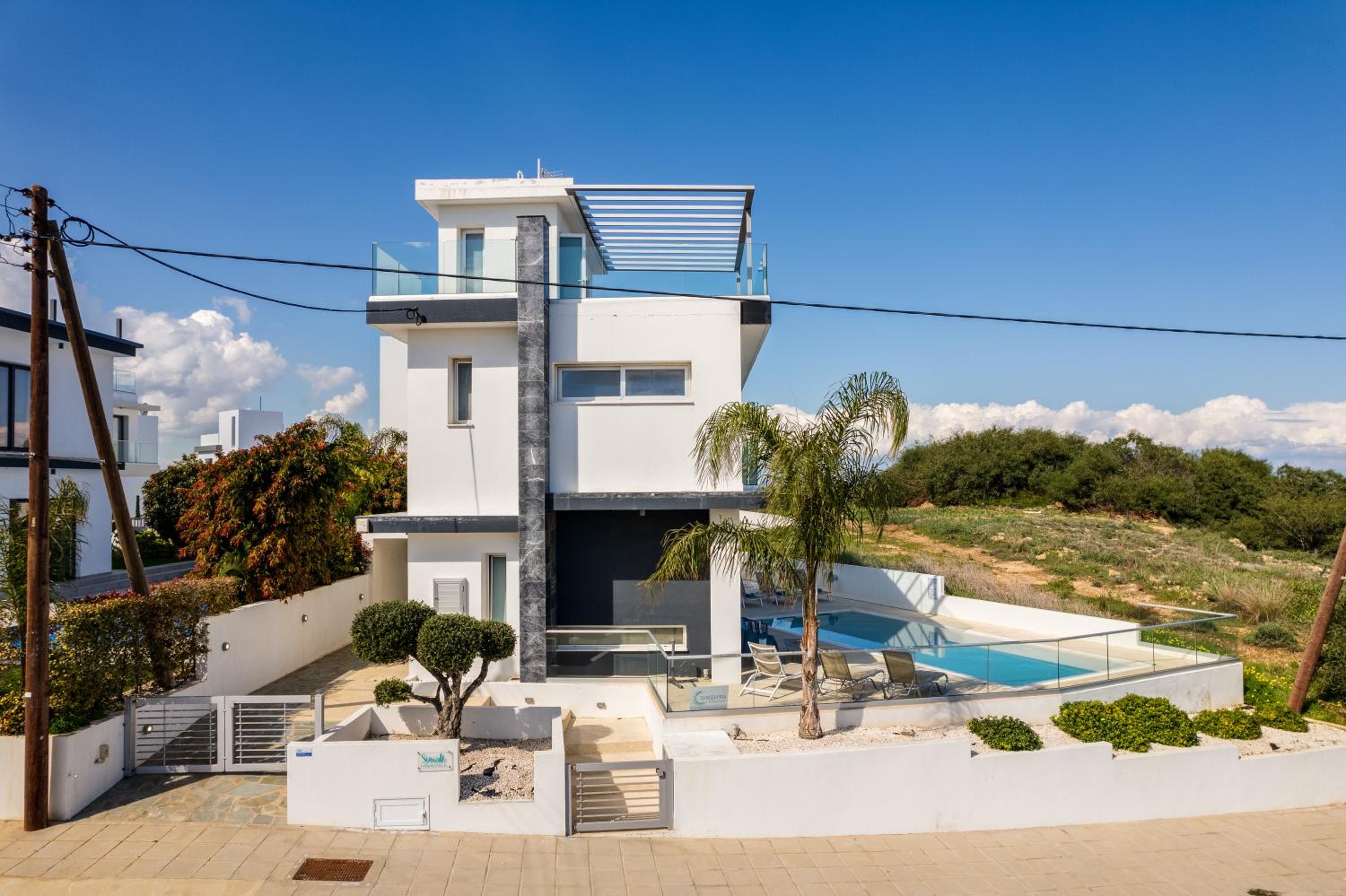 Seaside Luxury Villa with Heated Pool