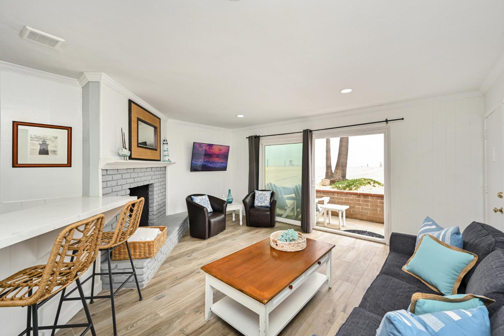Updated Home on the Boardwalk with Private Rear Unit