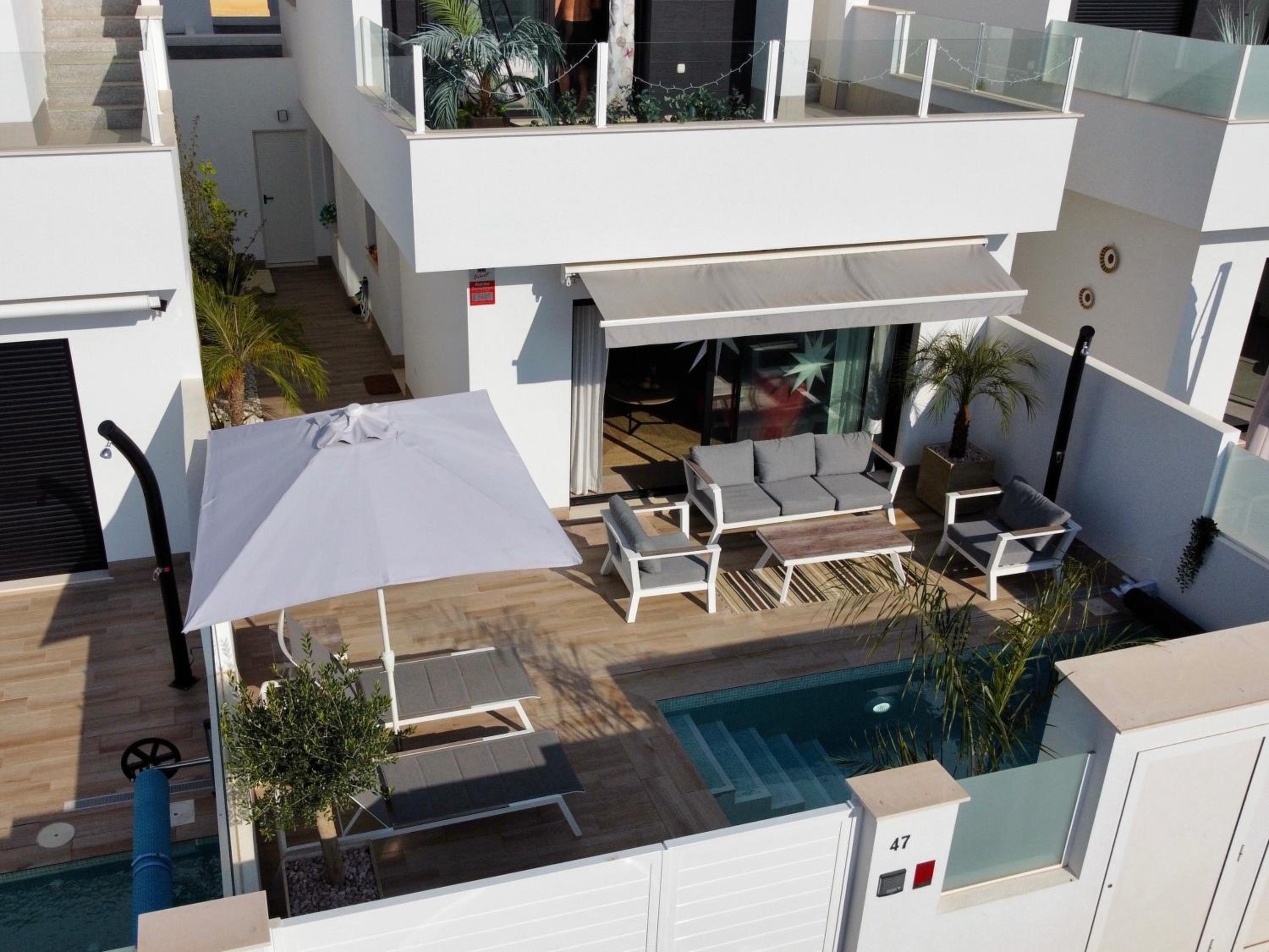 Villa del Pinatar heated private pool