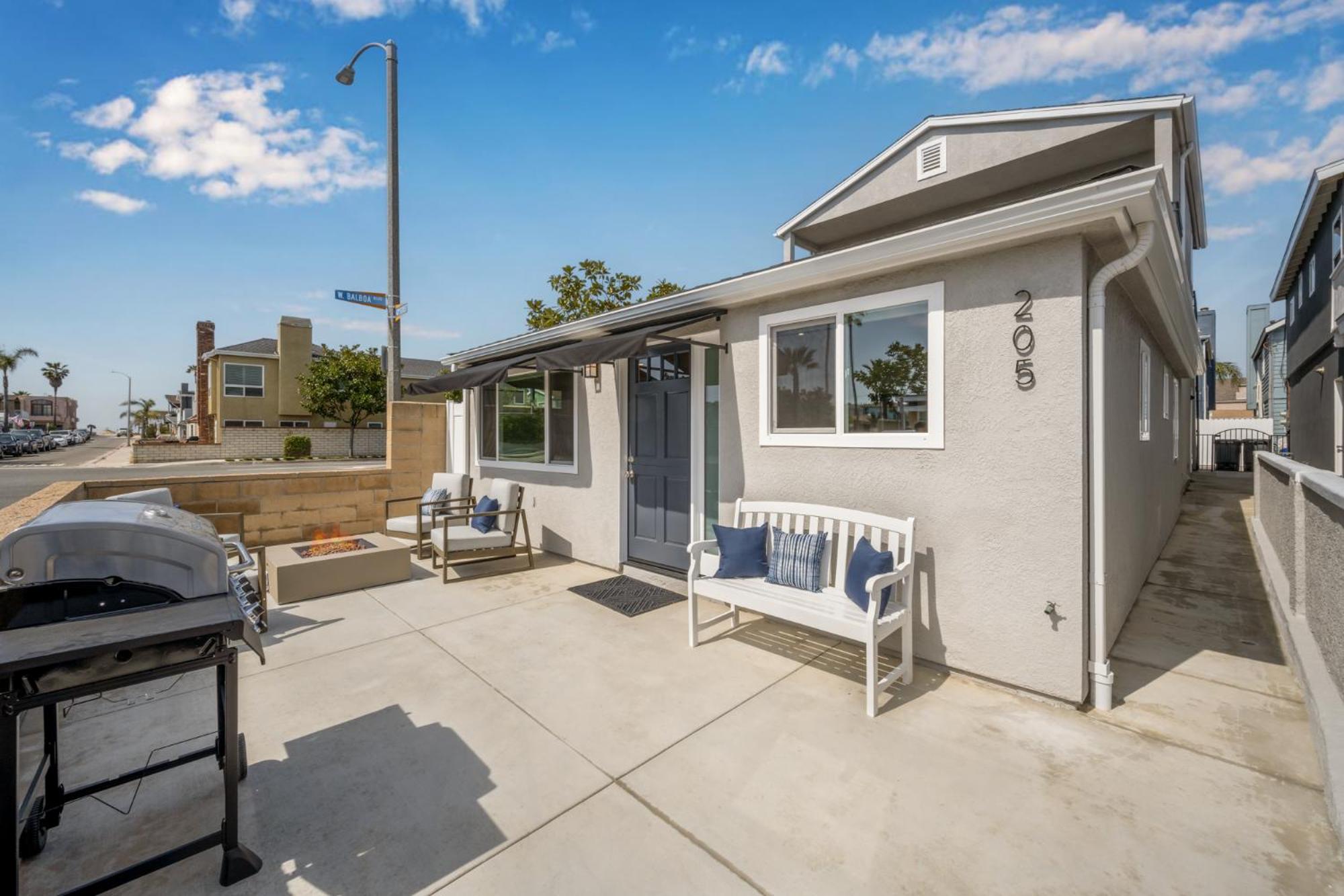 Remodeled Beach Home with 2 Car Parking Patio and Firepit view 5