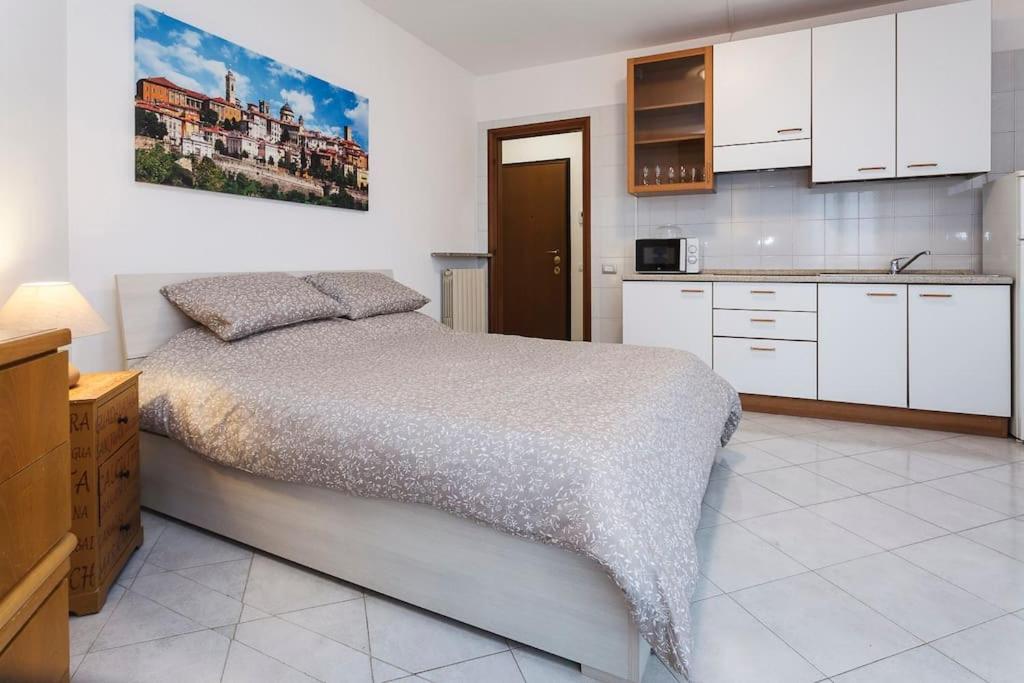 Loft alto con vista su Città Alta