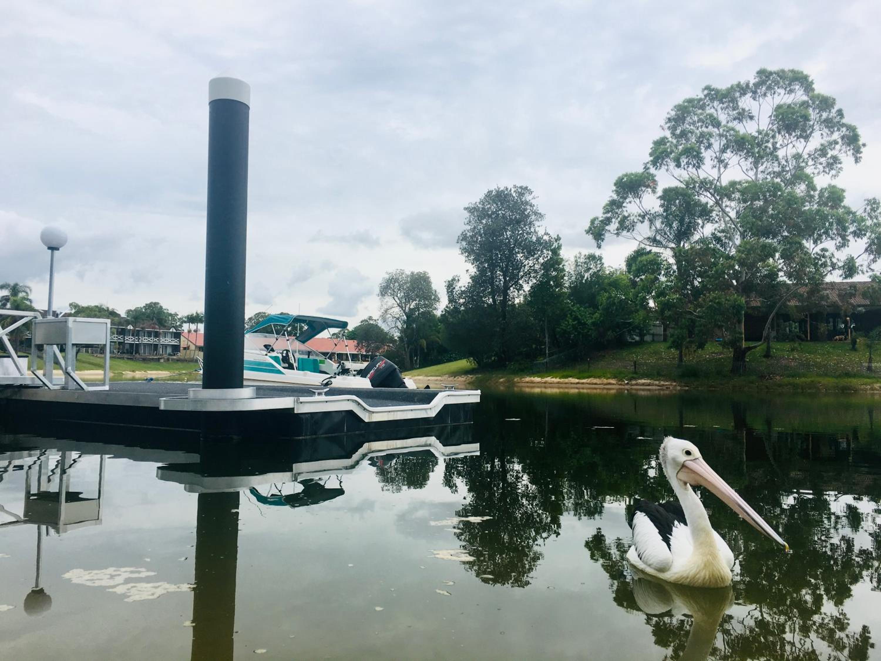 Reflections Broadbeach- Heated Pool! Complete Waterfront Entertainer with Huge Deck, Pool Table and Pontoon