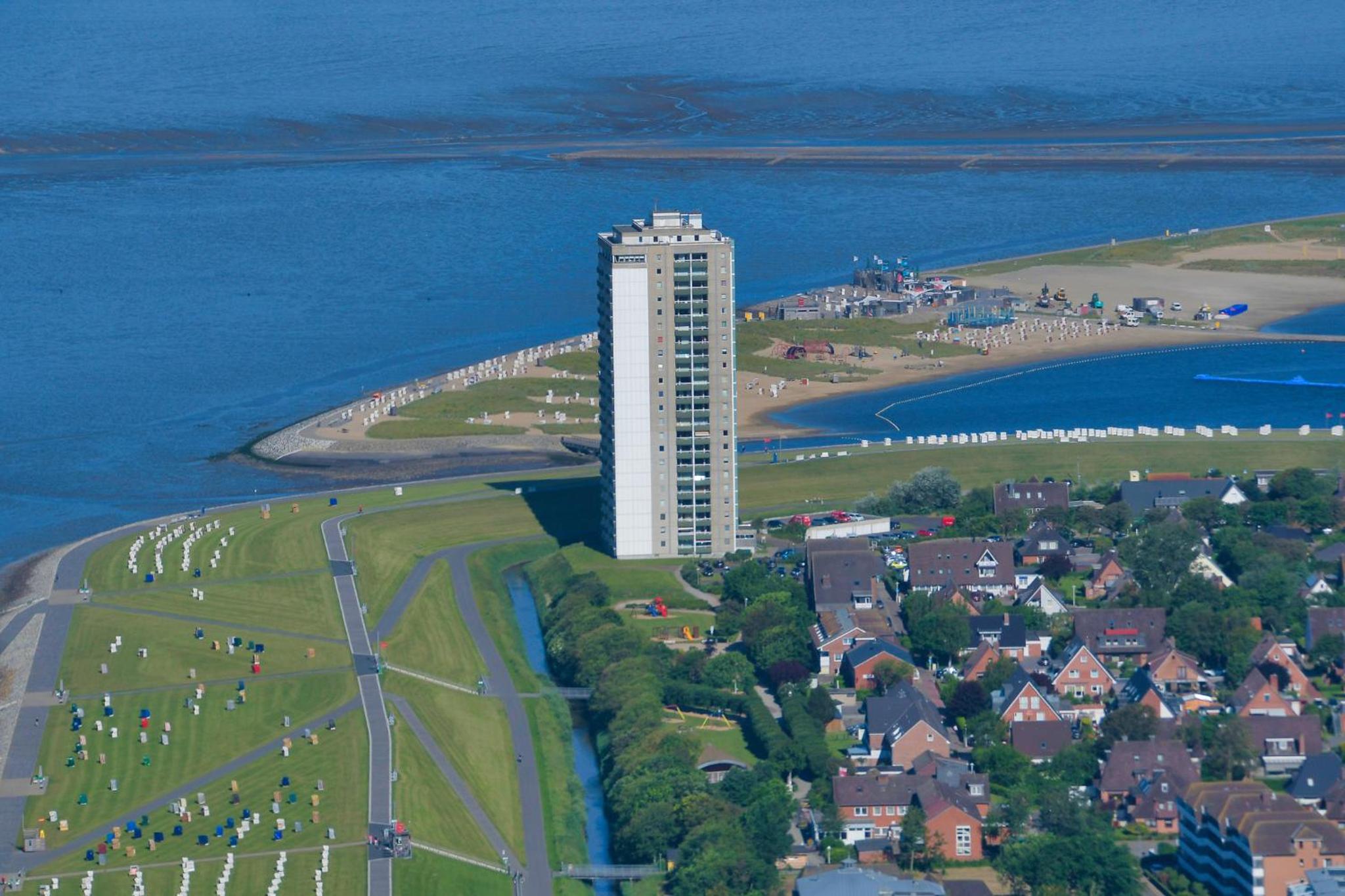 Büsumer Hochhaus Meerblick 2