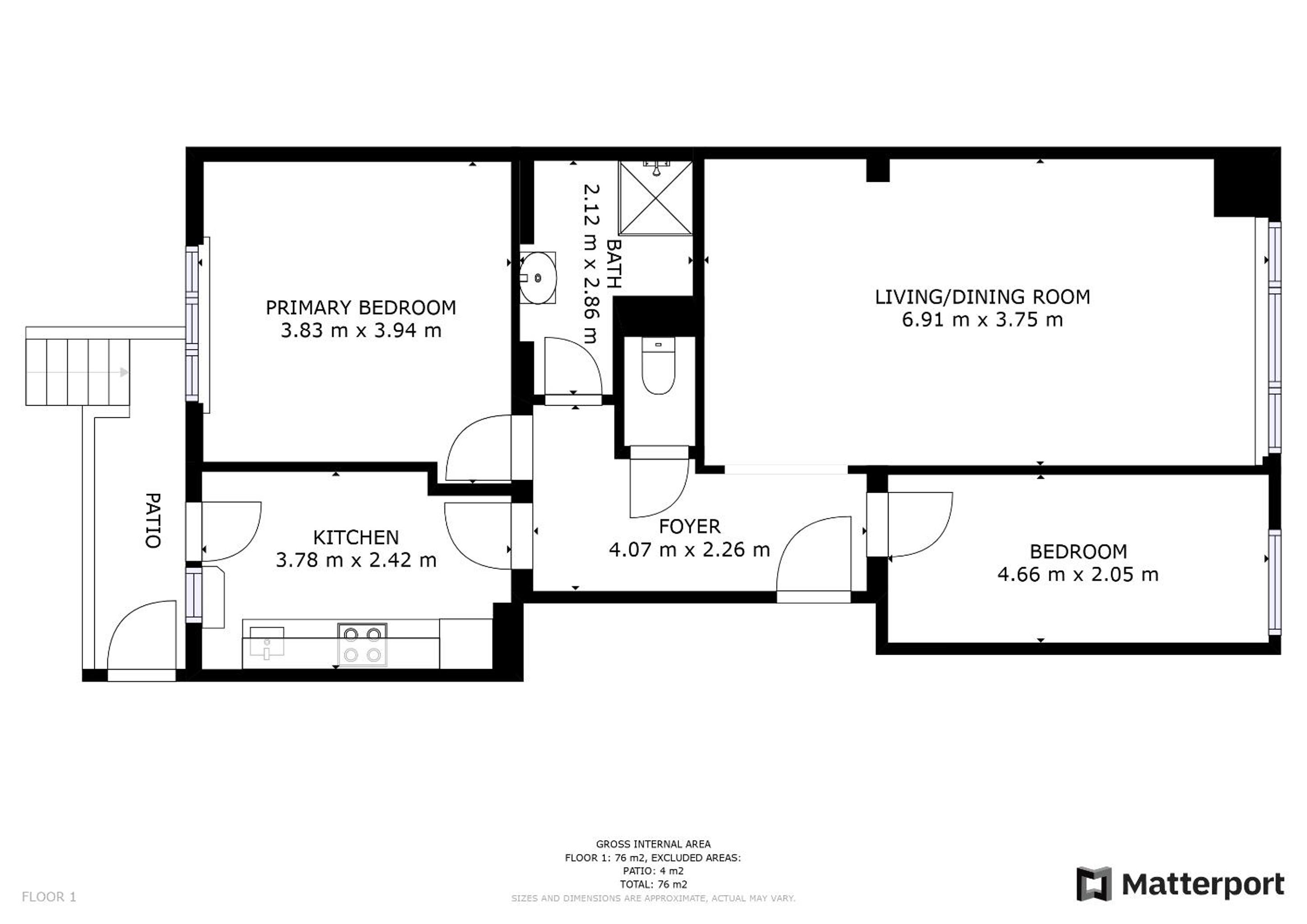 Howald 2 BR Apartment with Private Garage & Garden