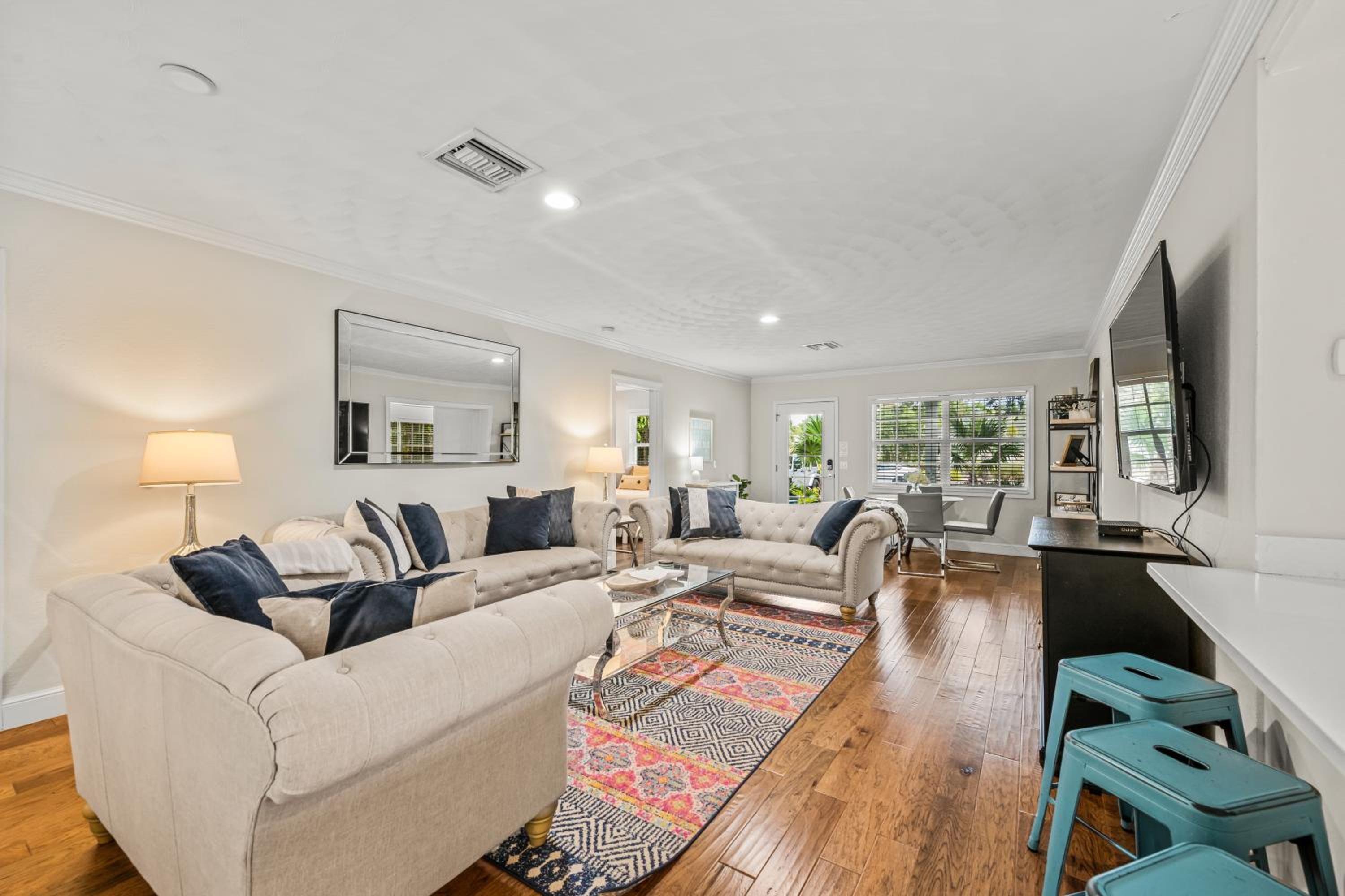 A Wave From It All - New Luxury Renovated Home Heated Pool Cabana Hammock Walk to Beach view 3