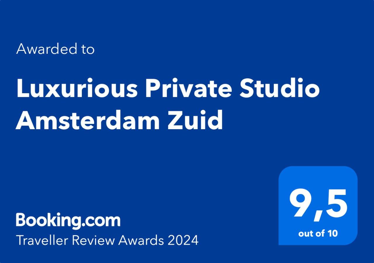 Luxurious Private Studio Amsterdam Zuid photo 2