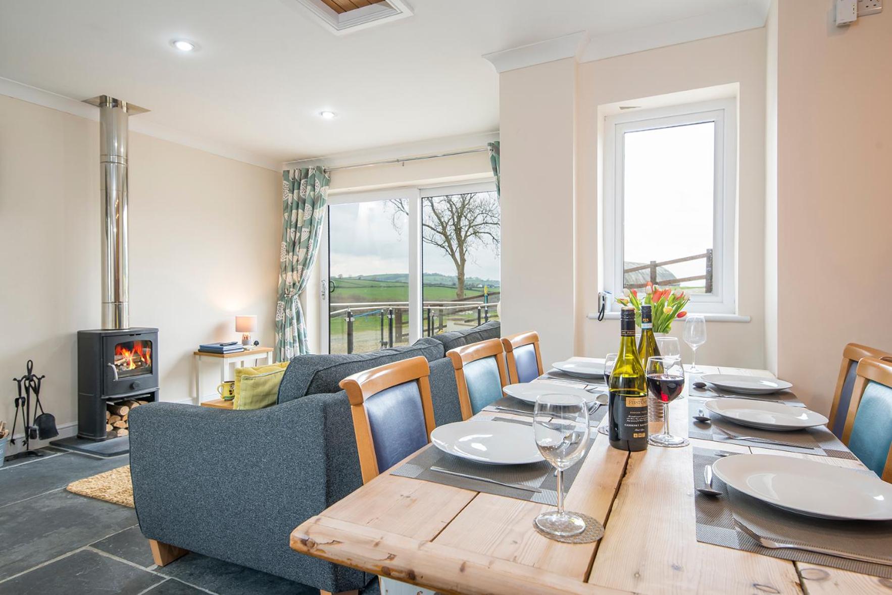RURAL RETREAT WALES Indoor Hot Tub, Log Fire, Starry Skies, Woodland Walks view 3