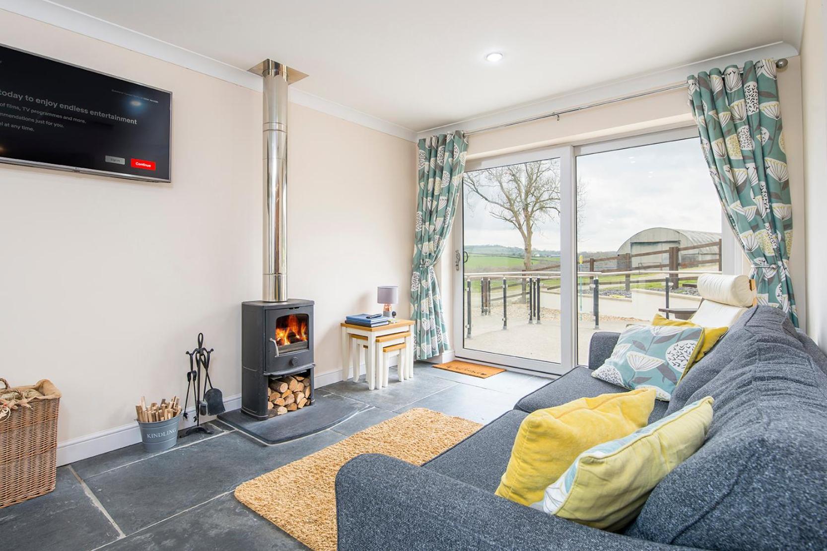 RURAL RETREAT WALES Indoor Hot Tub, Log Fire, Starry Skies, Woodland Walks view 5
