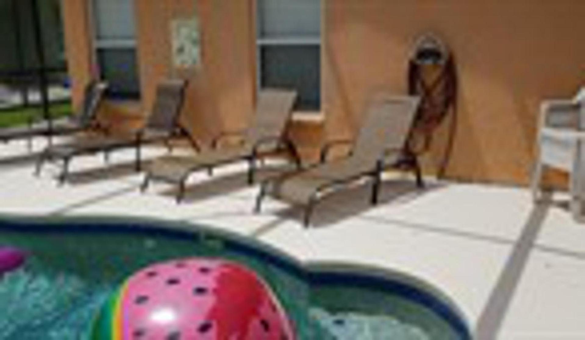 Pluto's Palace Florida Villa South Facing Pool view 5
