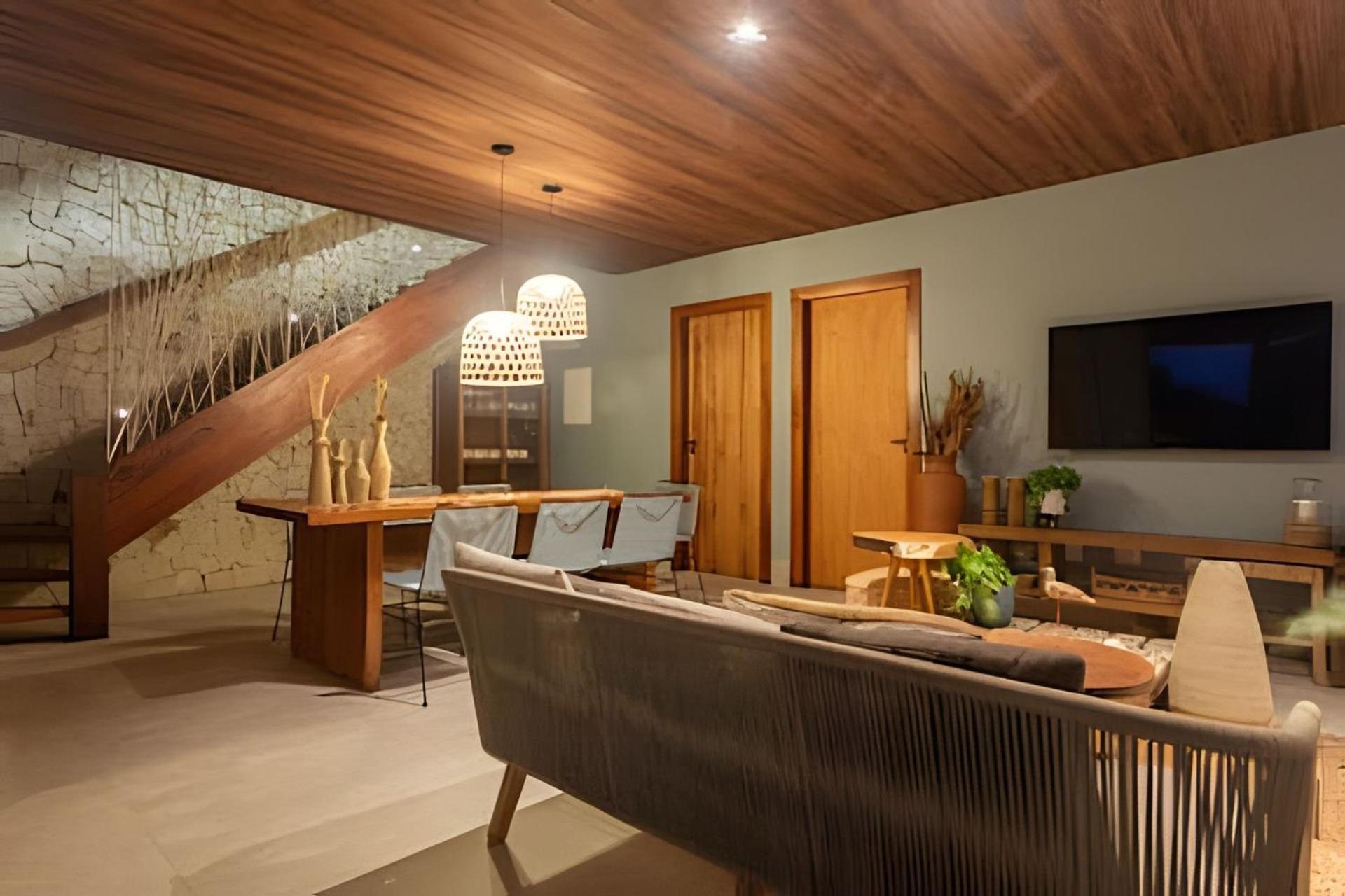 Casa confortável com vista mar e piscina - Casa Con Barrinha