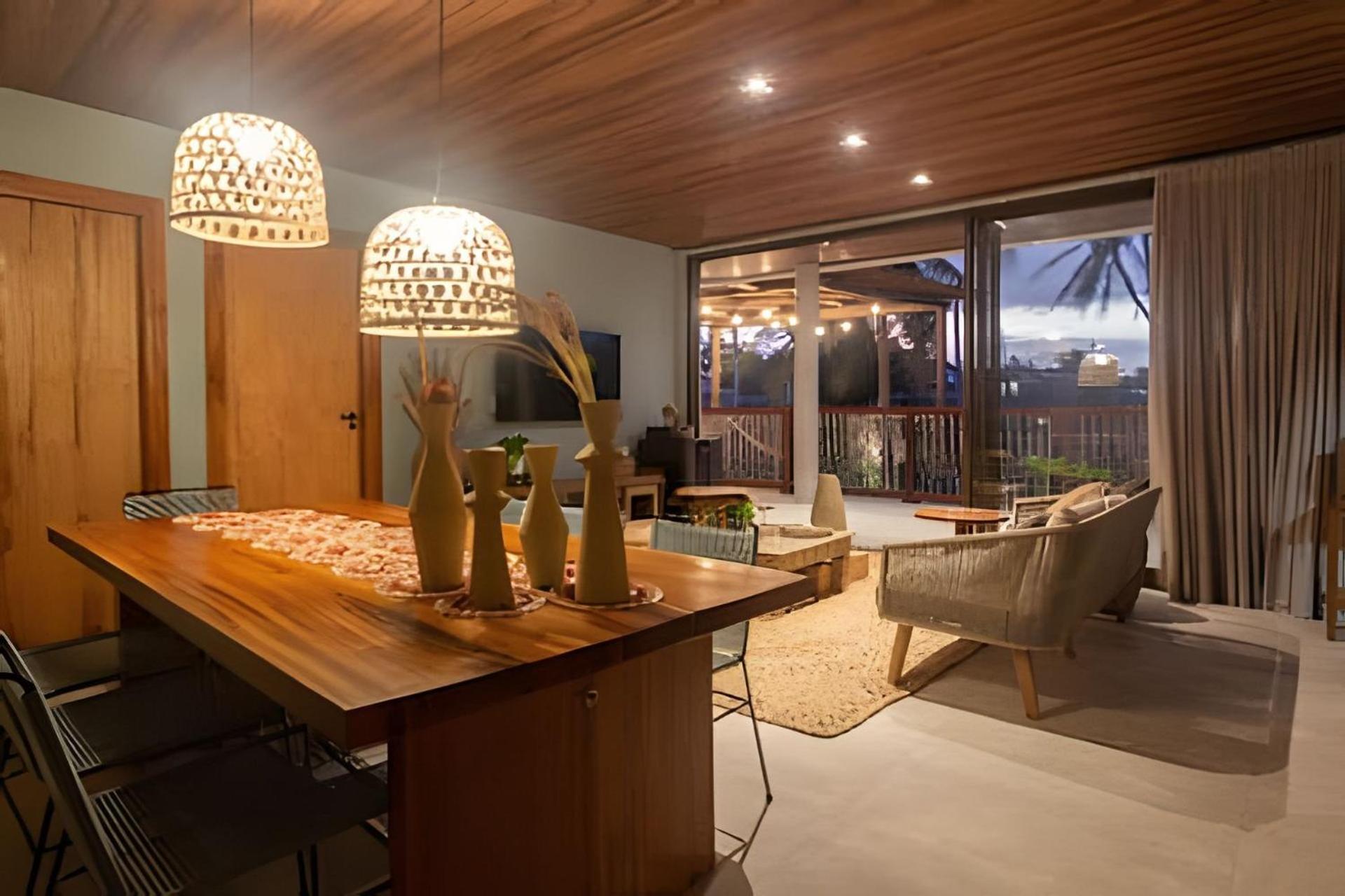 Casa confortável com vista mar e piscina - Casa Con Barrinha