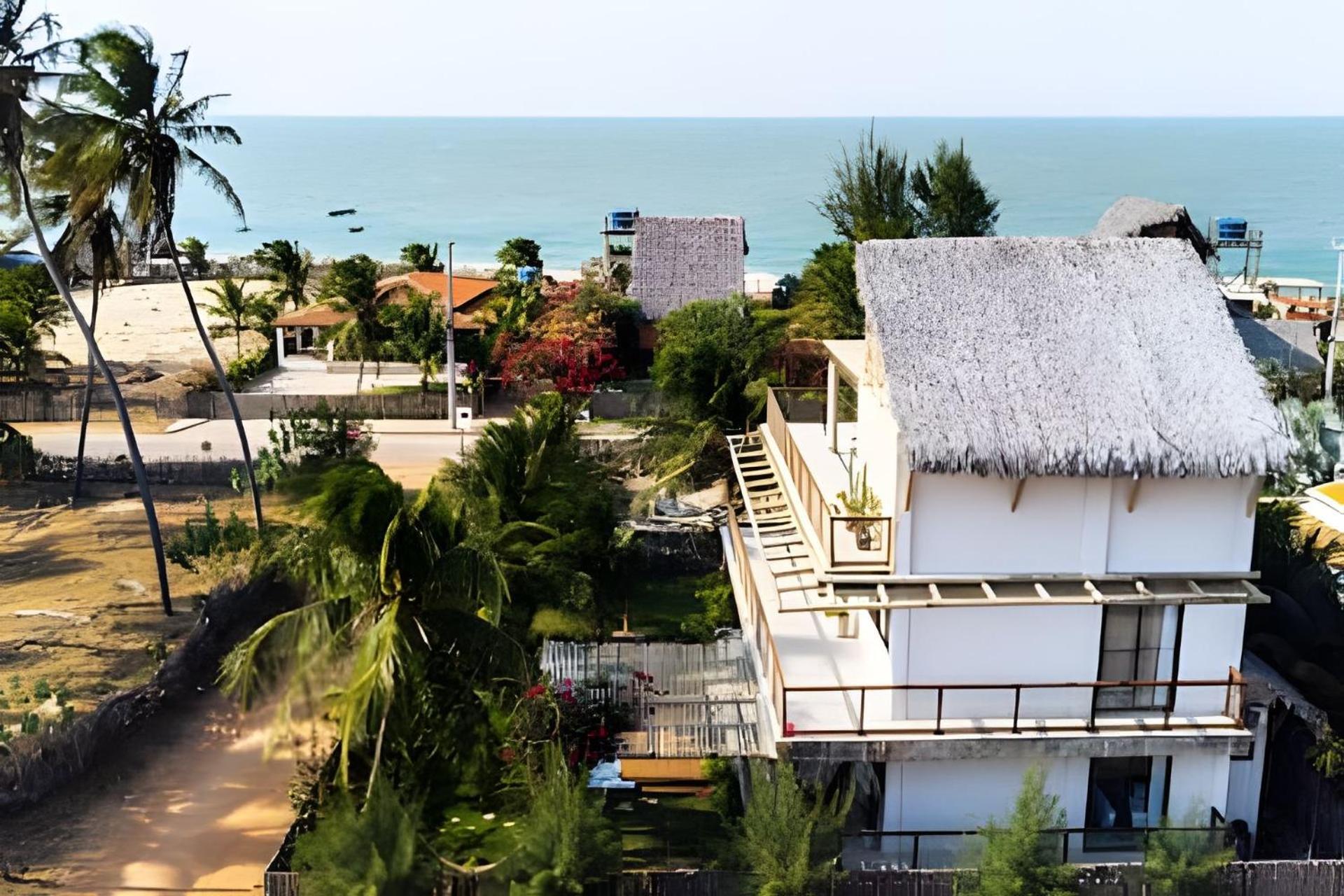 Casa confortável com vista mar e piscina - Casa Con Barrinha