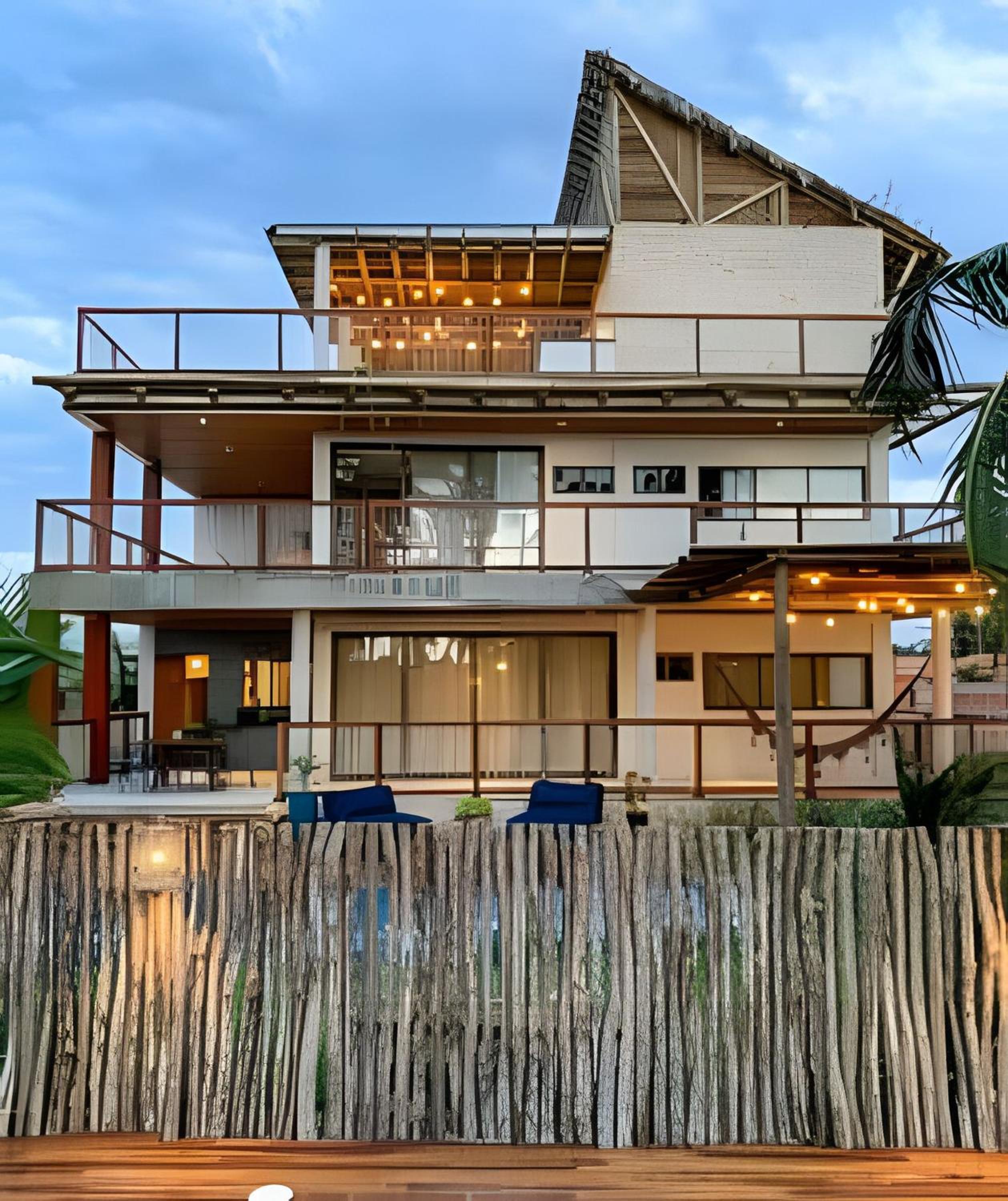 Casa confortável com vista mar e piscina - Casa Con Barrinha