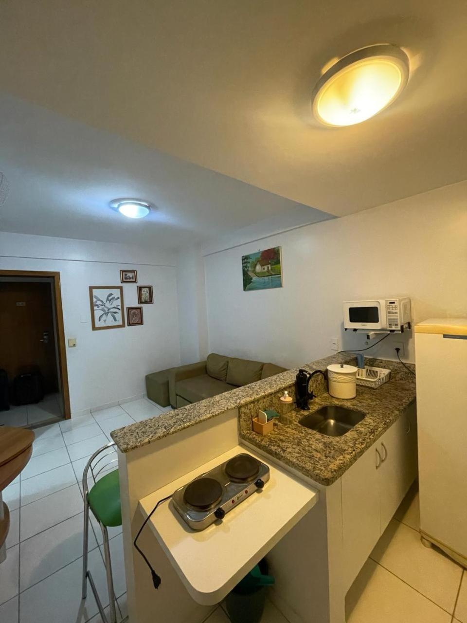 Golden Dolphin Grand Hotel - FLAT Quarto e Sala Com Roupa de Cama e Banho - Piscinas 24h
