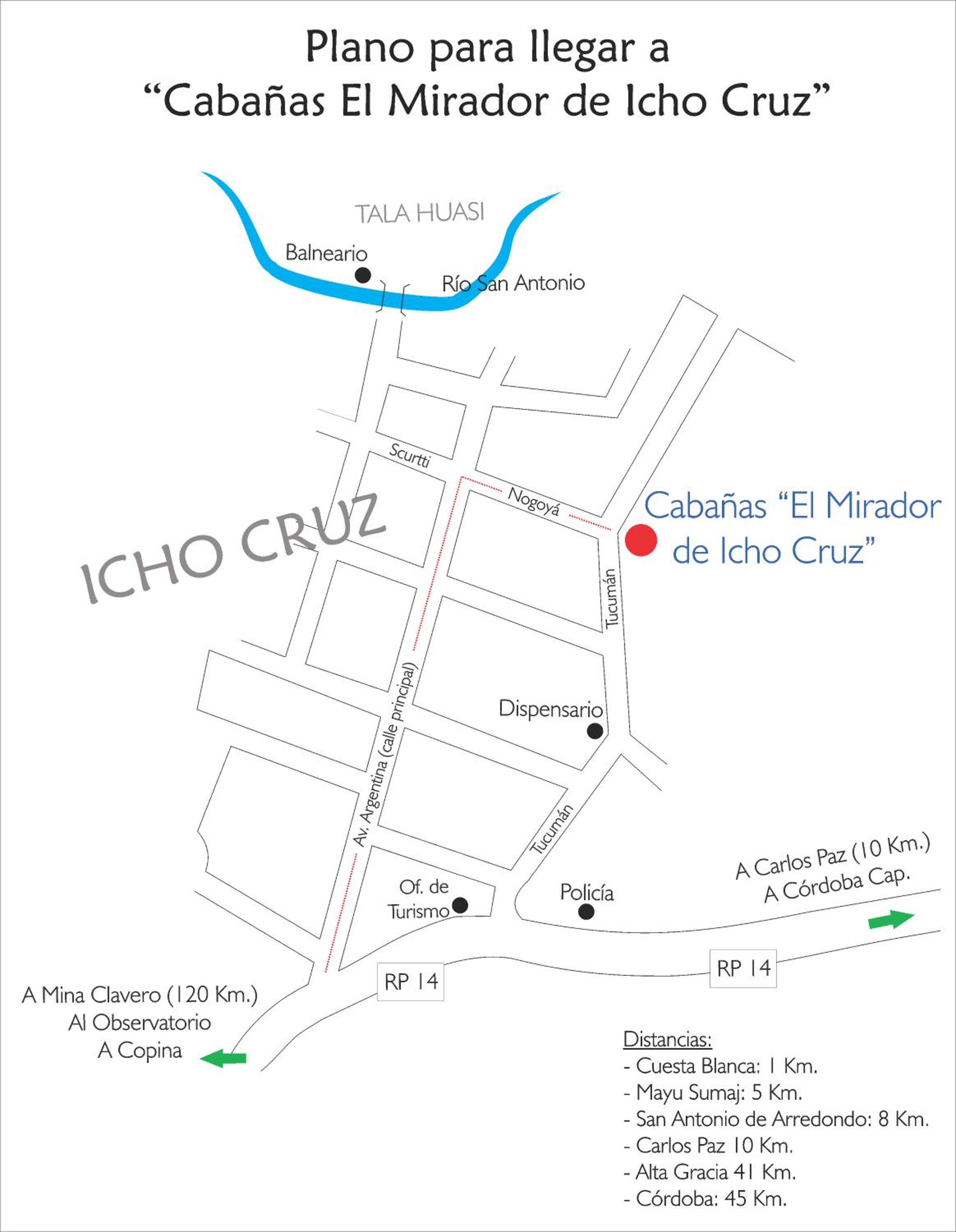 Cabañas El Mirador de Icho Cruz