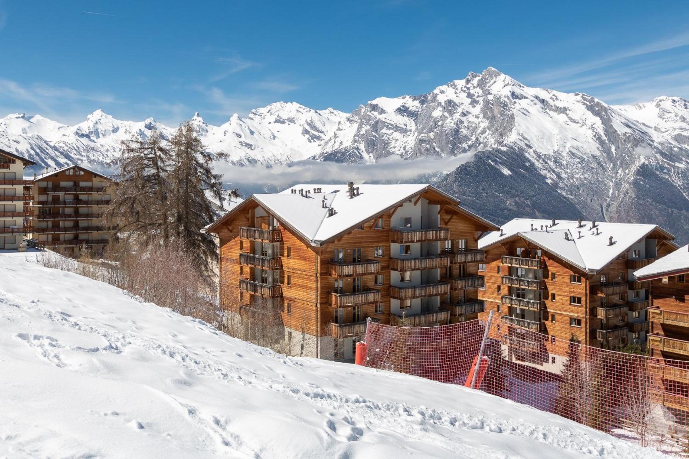 Appartamento Pracondu, ski-in ski-out, con vista sulle alpi