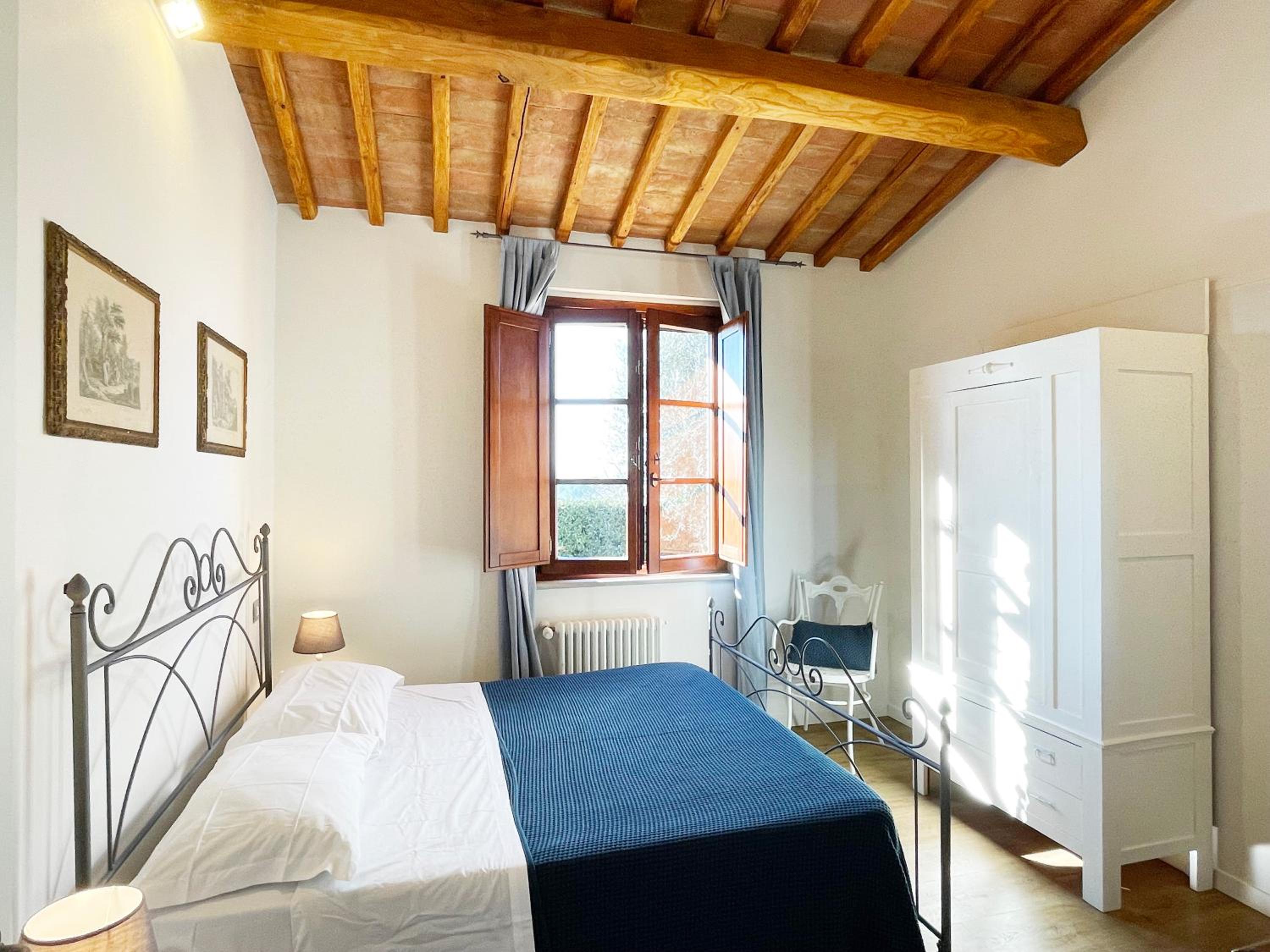 Oliveta blu en Siena — bedroom