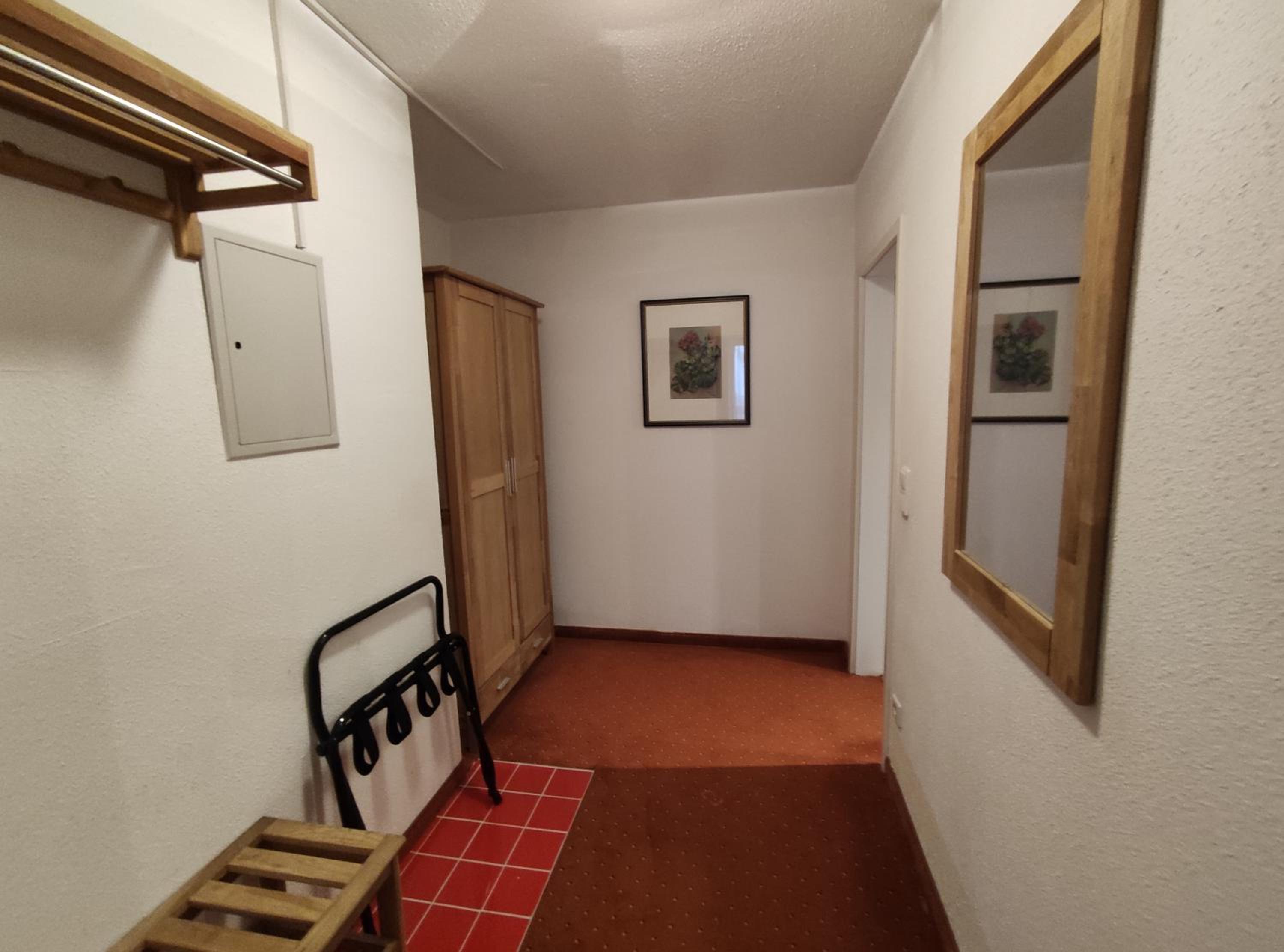 Ferienwohnung mit Schwimmbad und Gartenblick