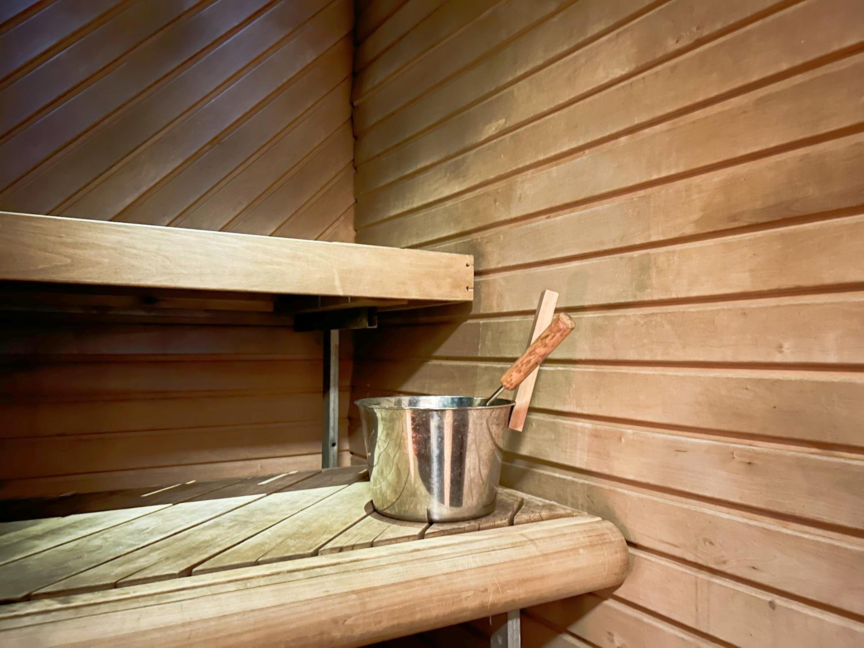 Peaceful Wood-fired Sauna Stay